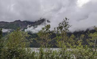 Kristi D.'s photo of a dispersed camping area at Exit Glacier Road Designated Special Use Area near Chugach National Forest