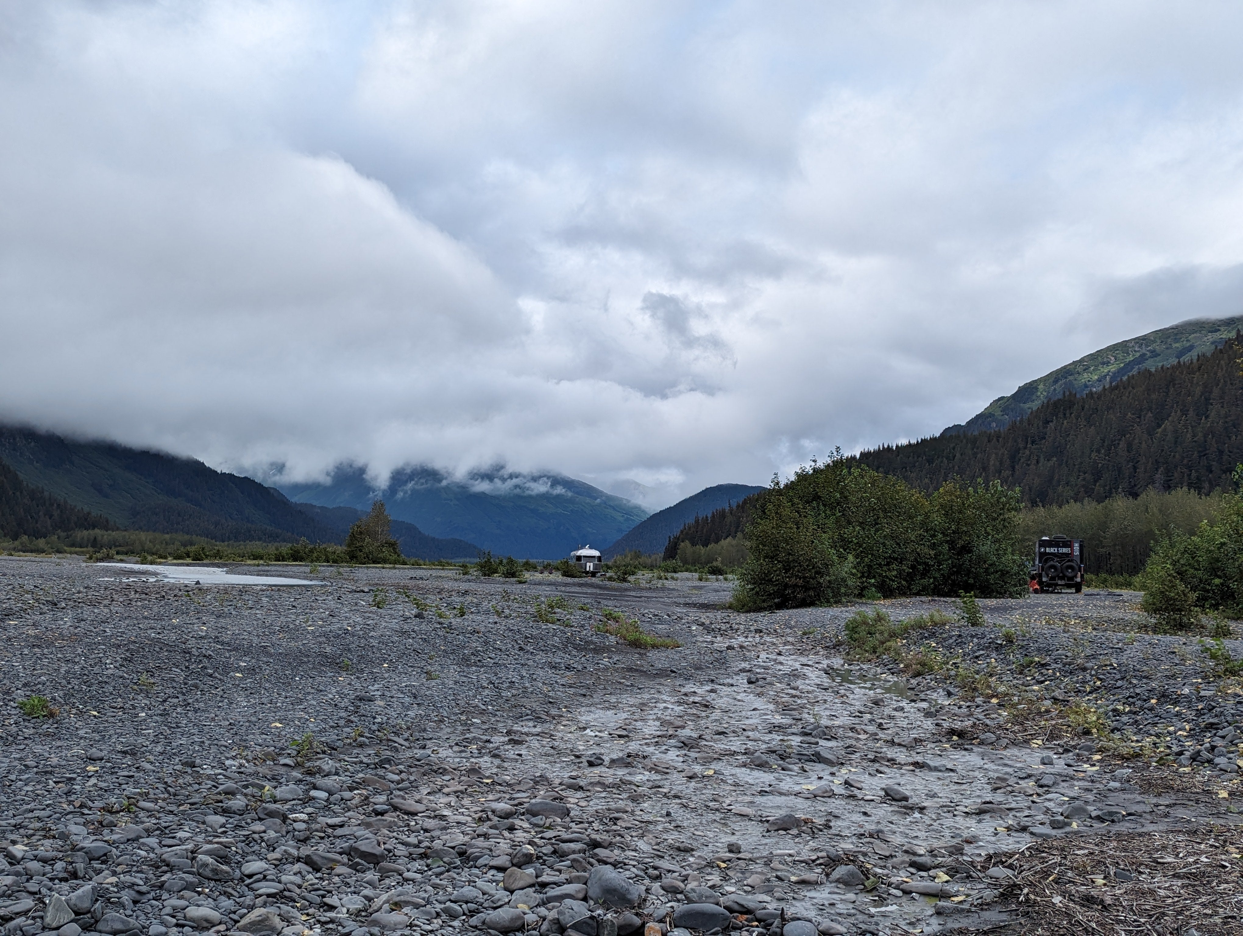 Camper submitted image from Exit Glacier Road Designated Special Use Area - 2