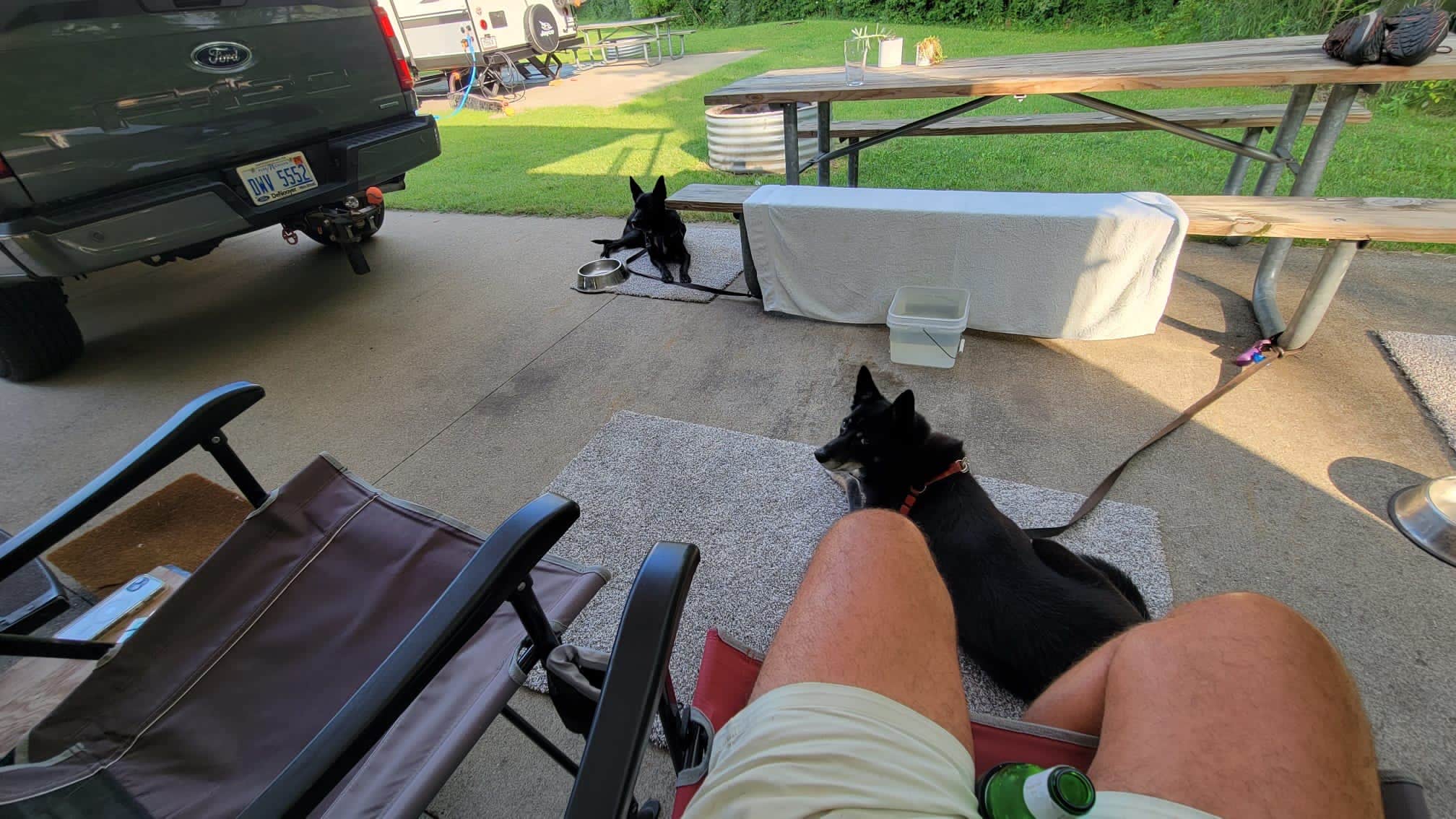 Camper-submitted photo at Markin Glen County Park near Hickory Corners, MI