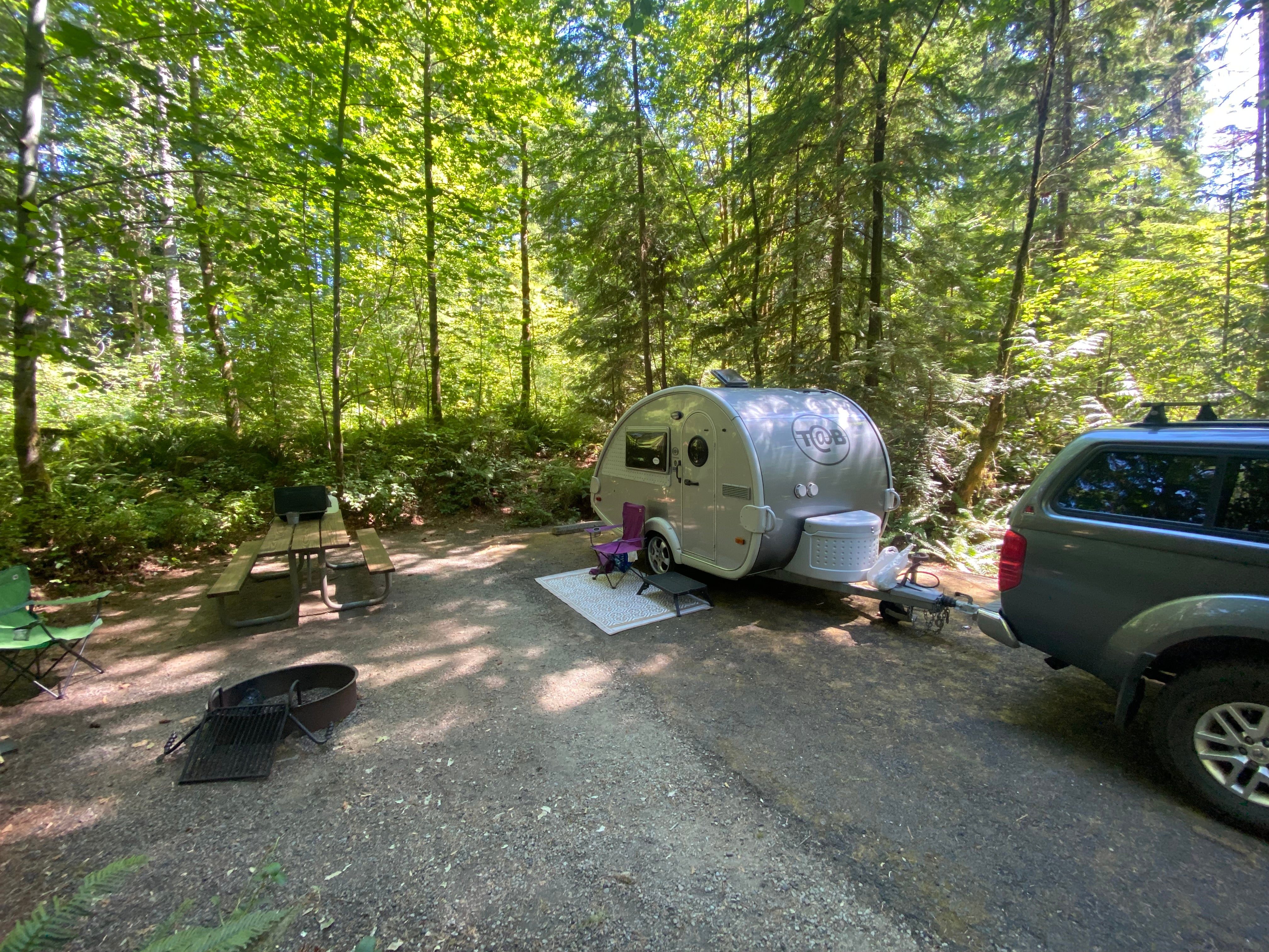Camper submitted image from Cowlitz Falls Campground - 1