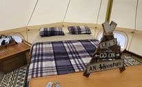 Jason S.'s photo of glamping accommodations at Basecamp Outdoors near Greensboro, NC