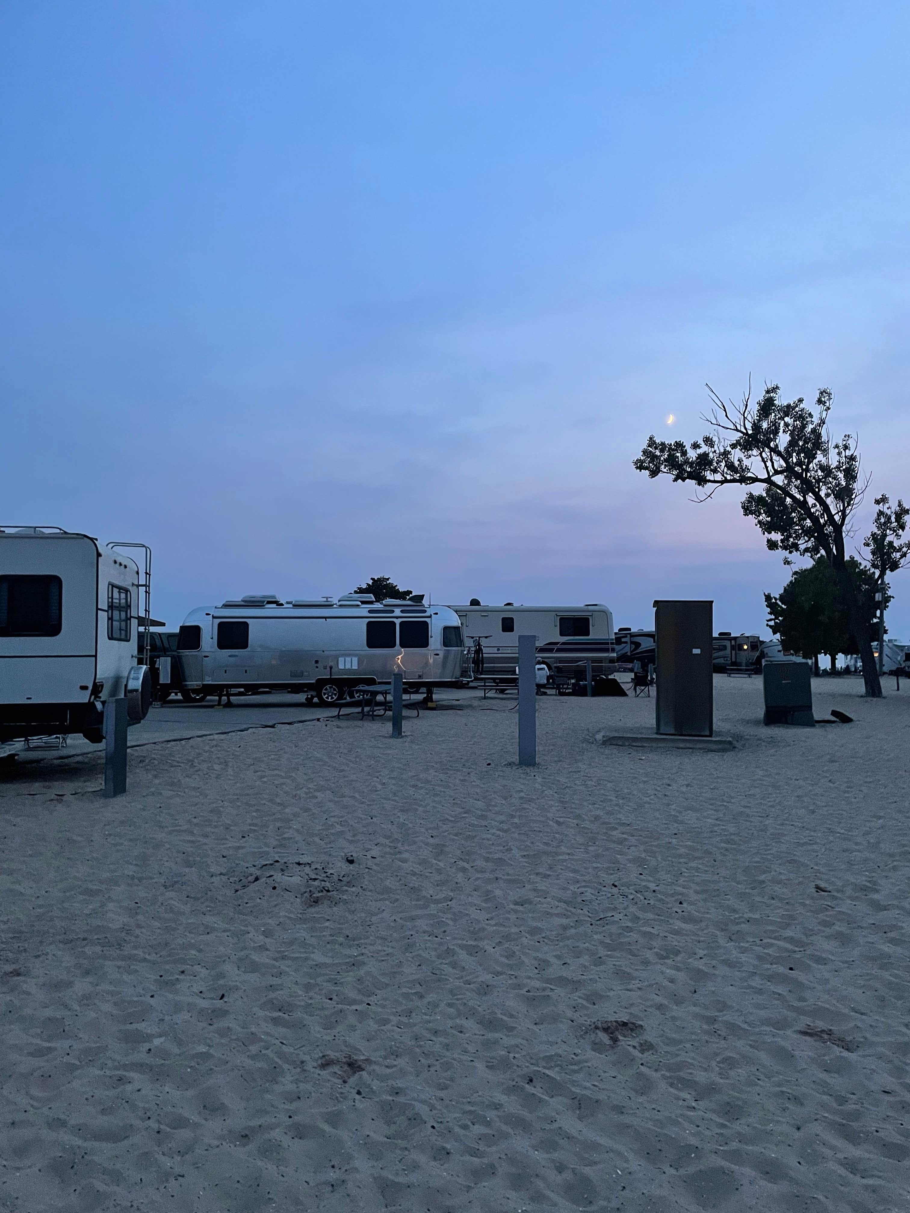 Rick G.'s photo of rv camping at Grand Haven State Park Campground near Nunica, MI