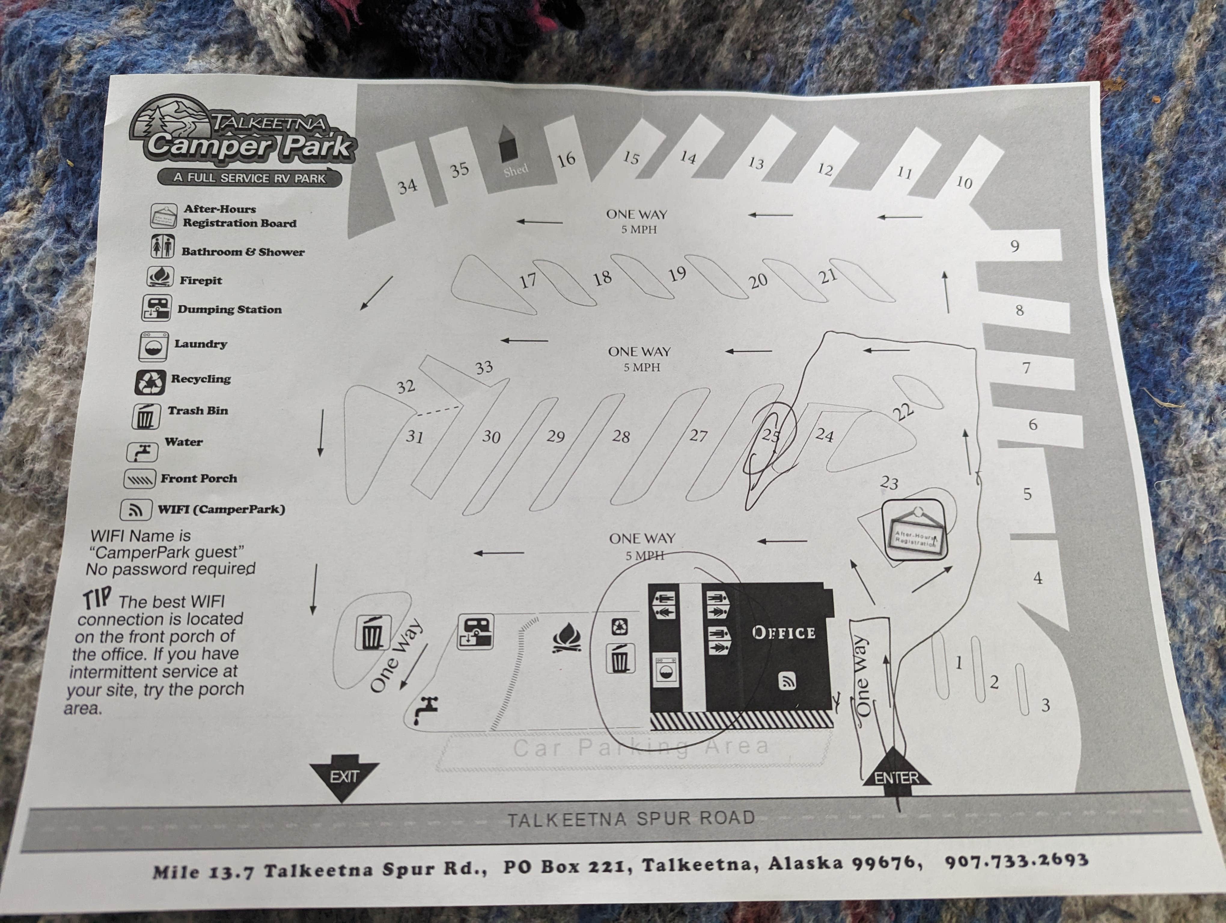 Camper-submitted photo at Talkeetna Camper Park near Talkeetna, AK