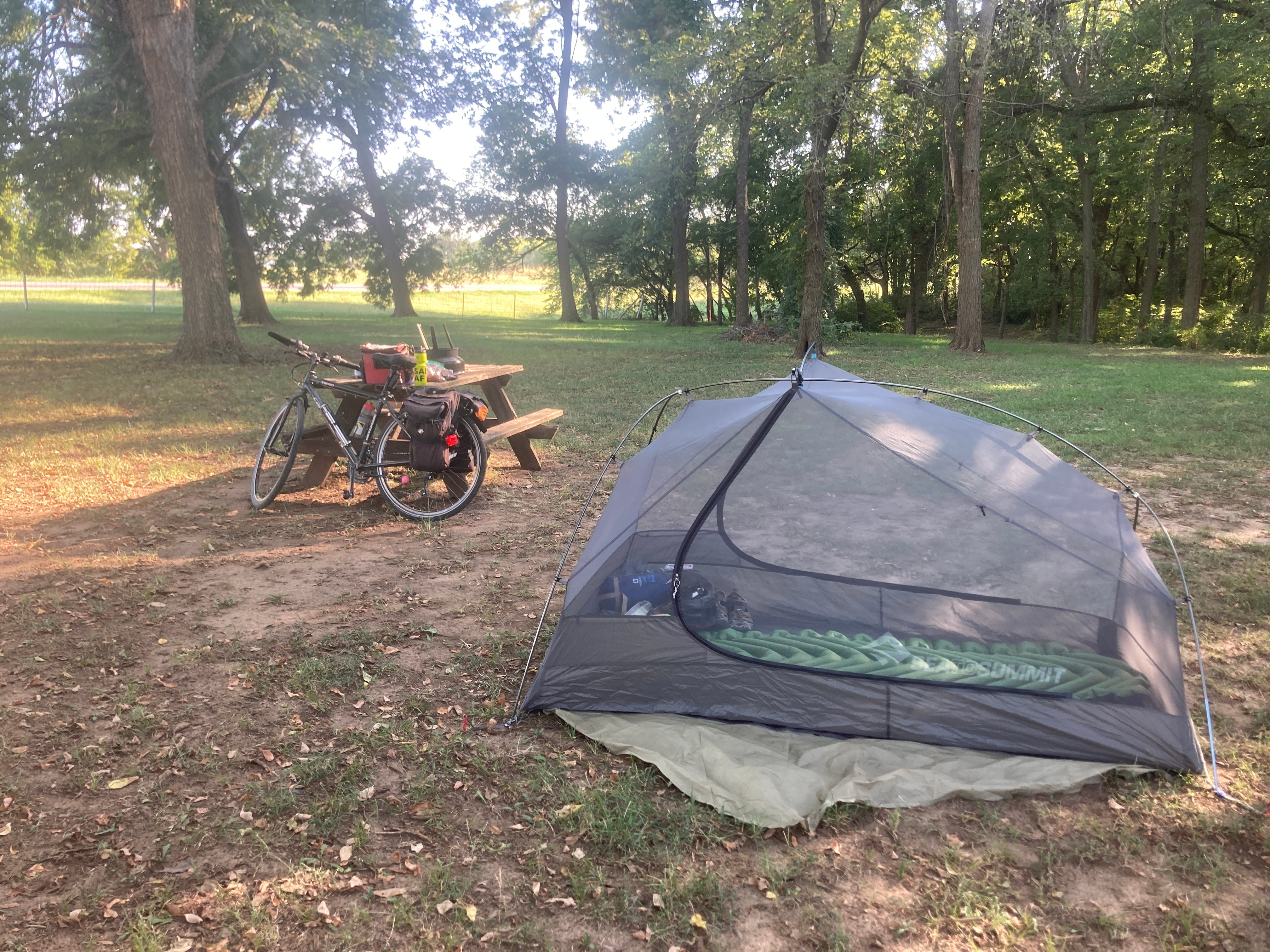 Camper submitted image from Cherokee Strip Campground - 1