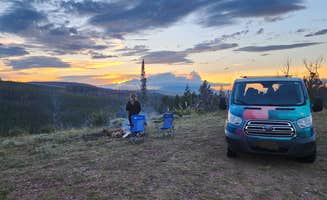 Julien M.'s photo of a dispersed camping area at White Rock Canyon  Dispersed Site near Rock River, WY