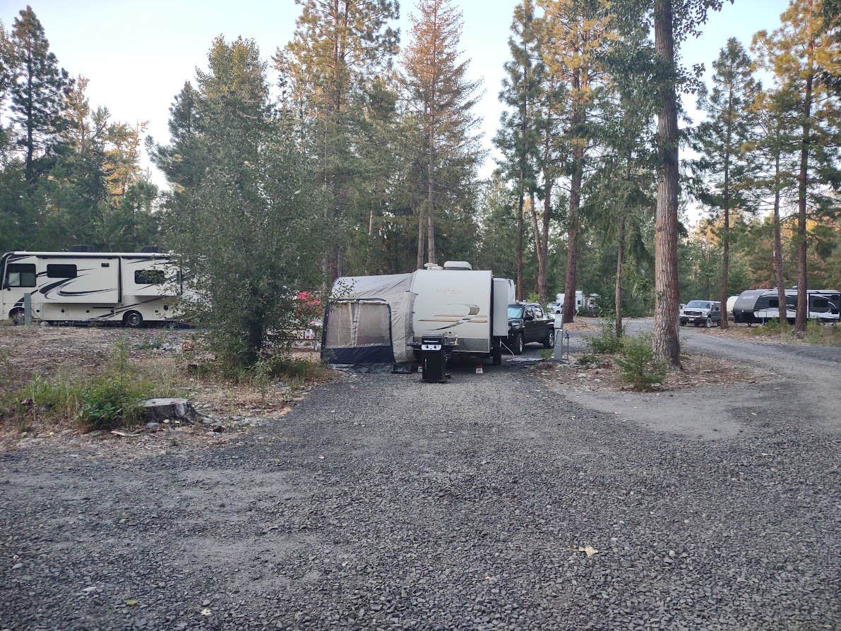 Sue G.'s photo of rv camping at Whispering Pines RV Campground near Vantage, WA