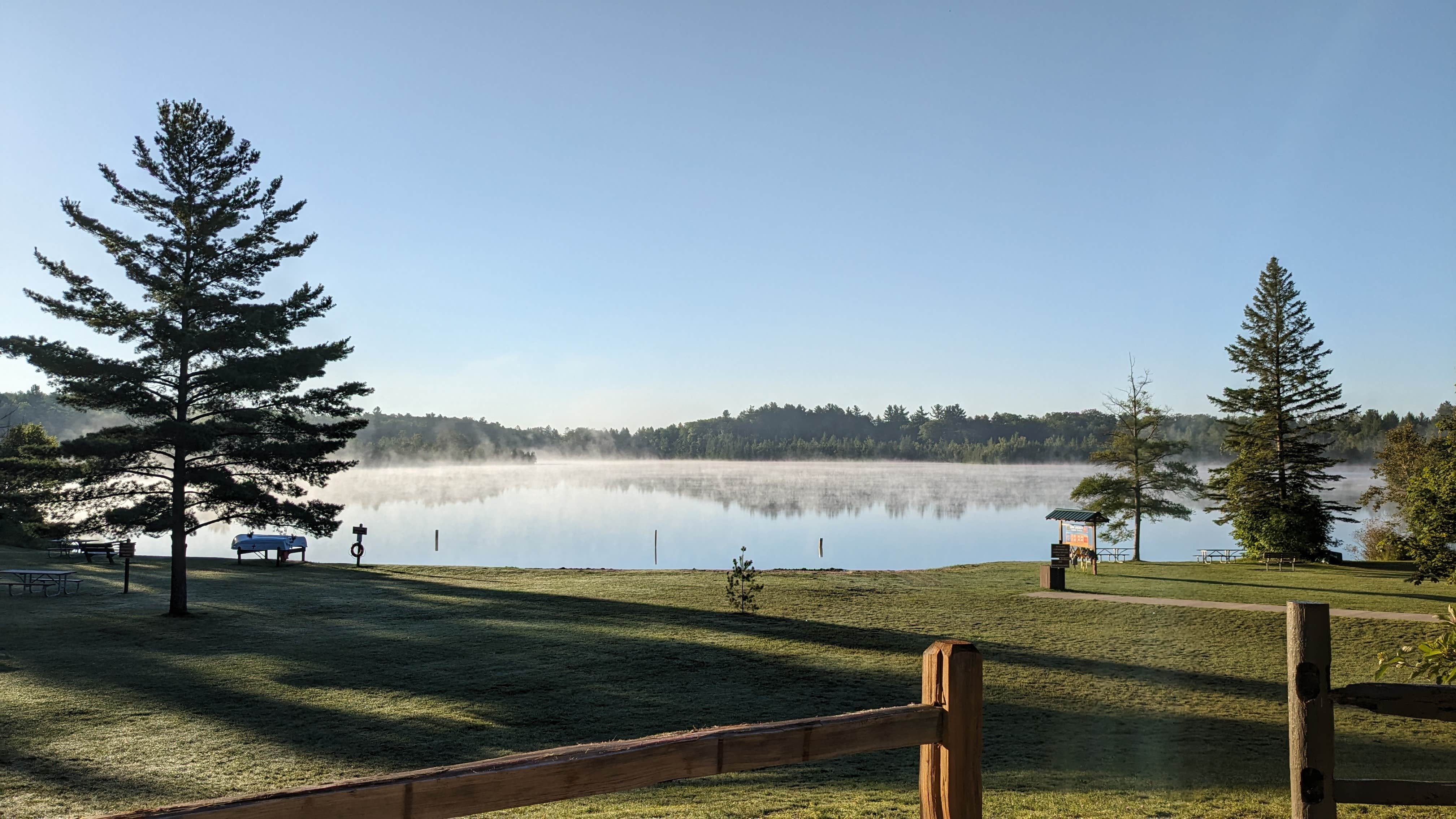 Camper-submitted photo at Grousehaven Campground — Rifle River Recreation Area near Alger, MI