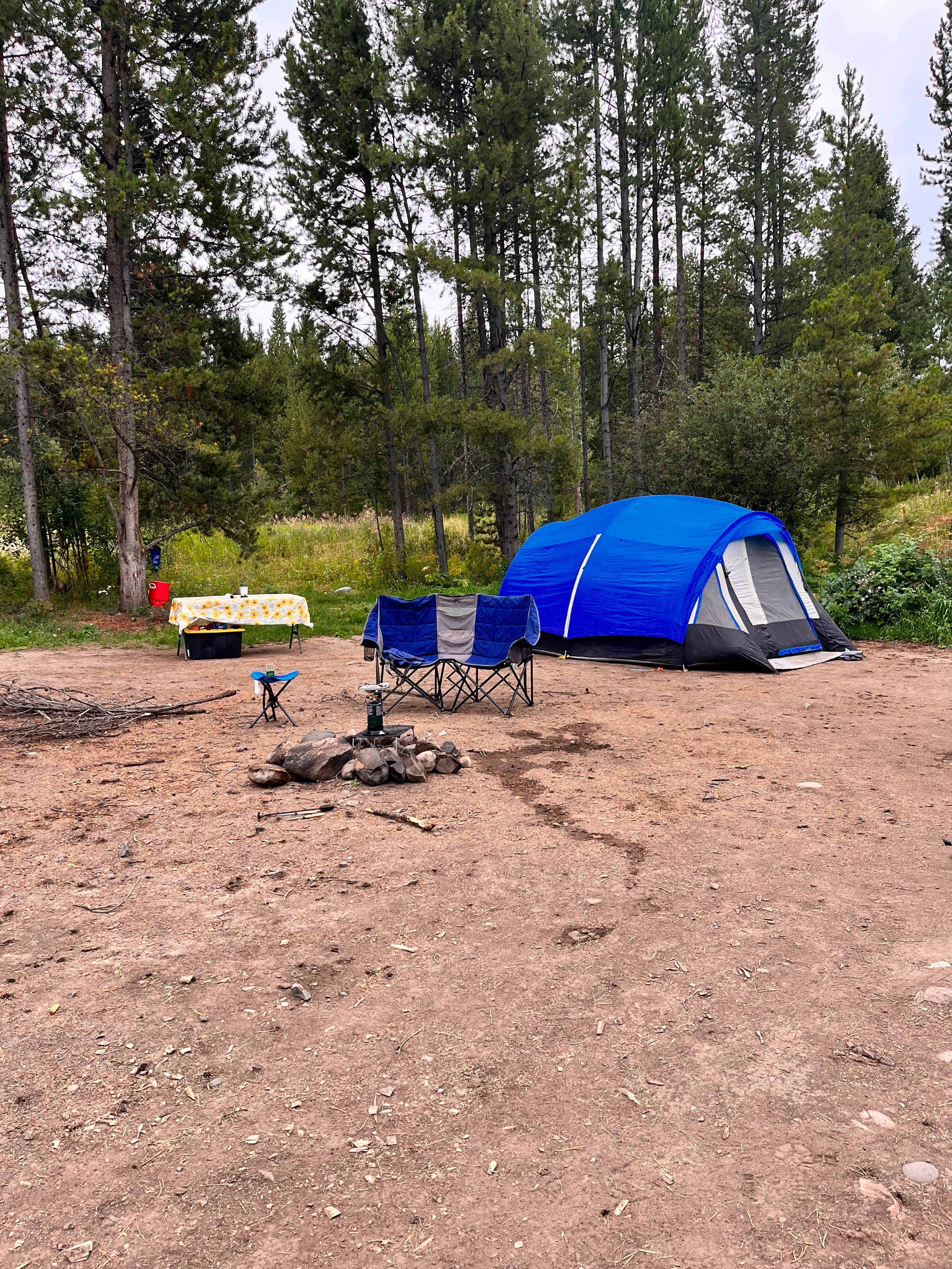 Ashton R.'s photo of a dispersed camping area at Spread Creek Campsites 8-13 near Moran, WY