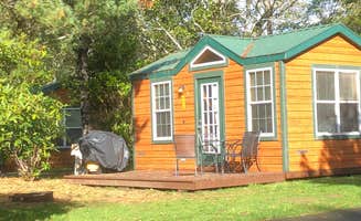 Alicia F.'s photo of a cabin at Astoria-Warrenton-Seaside KOA near Clatskanie, OR