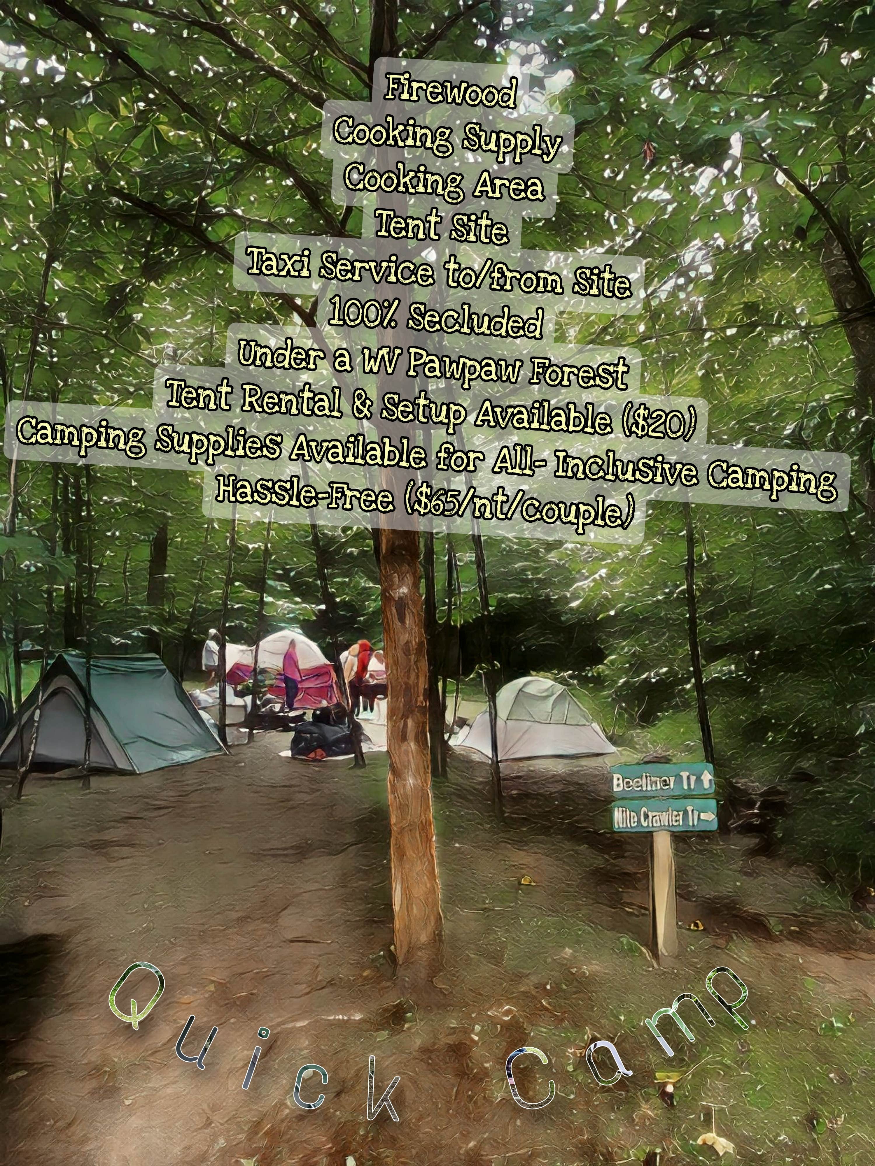 Camper-submitted photo at Flat Hollow Farm LLC near Hernshaw, WV