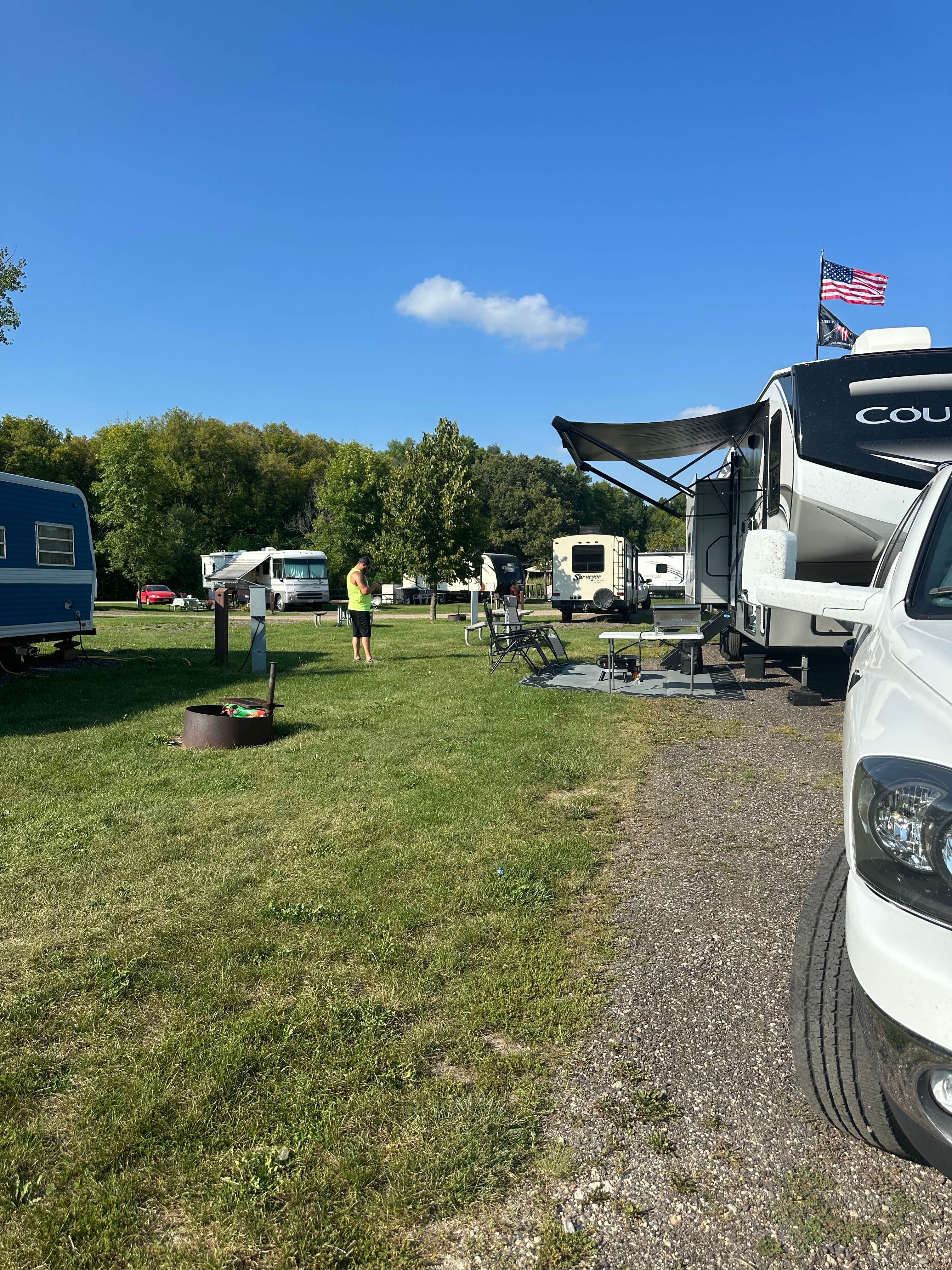 Camper-submitted photo at Rice County McCullough Park near Faribault, MN
