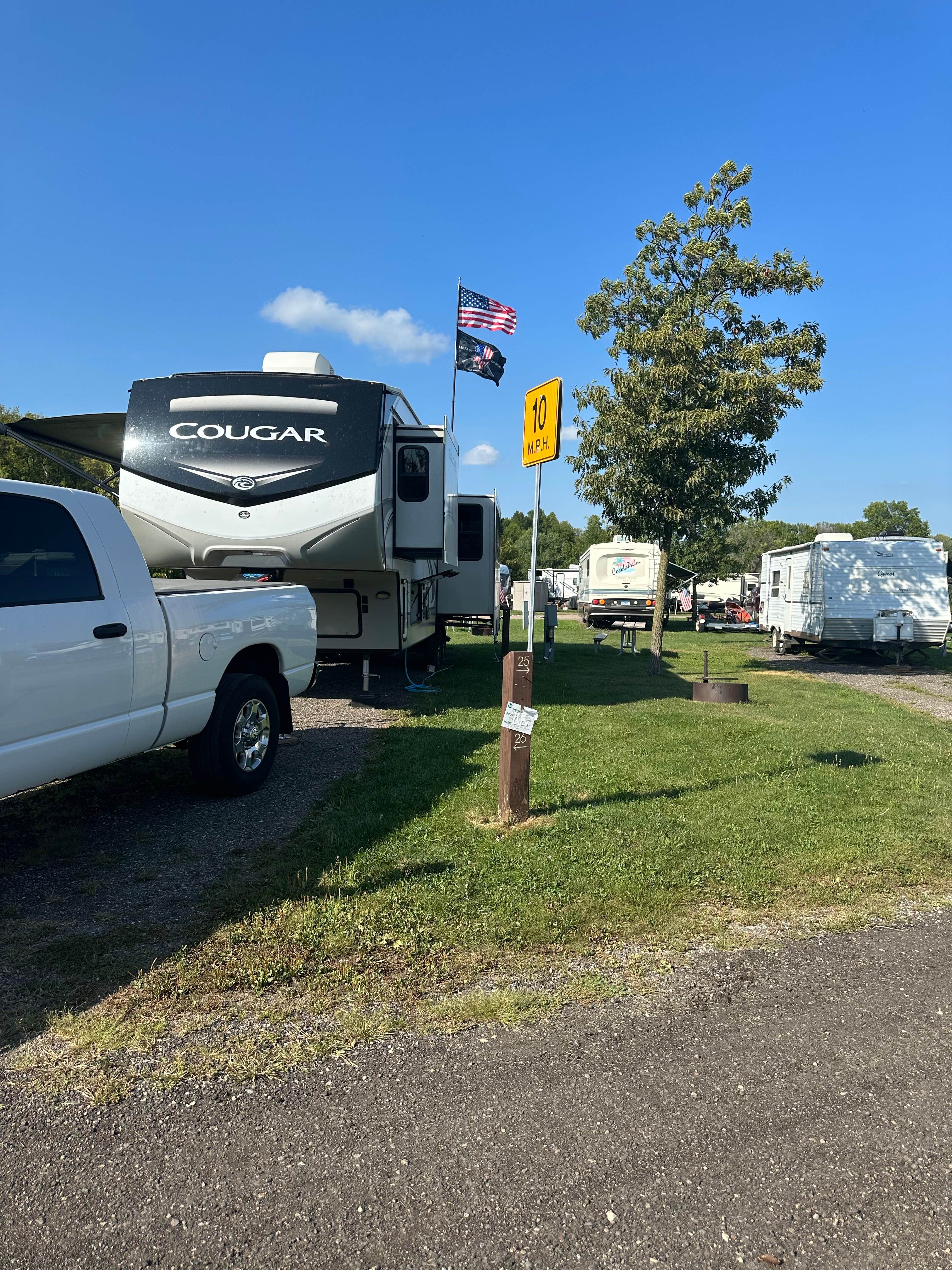 Camper-submitted photo at Rice County McCullough Park near Faribault, MN