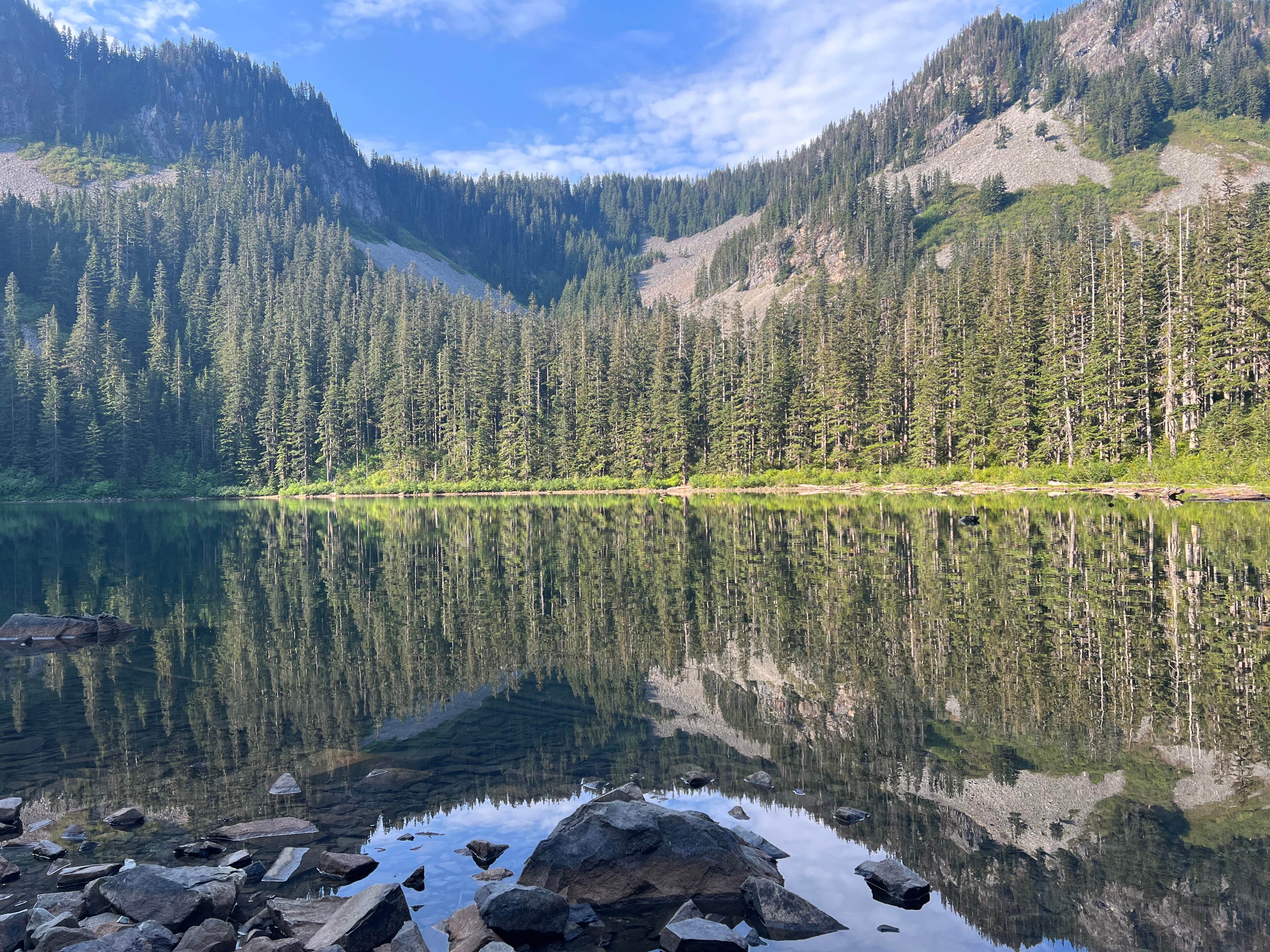 Camper-submitted photo at Annette Lake near Lake Tapps, WA