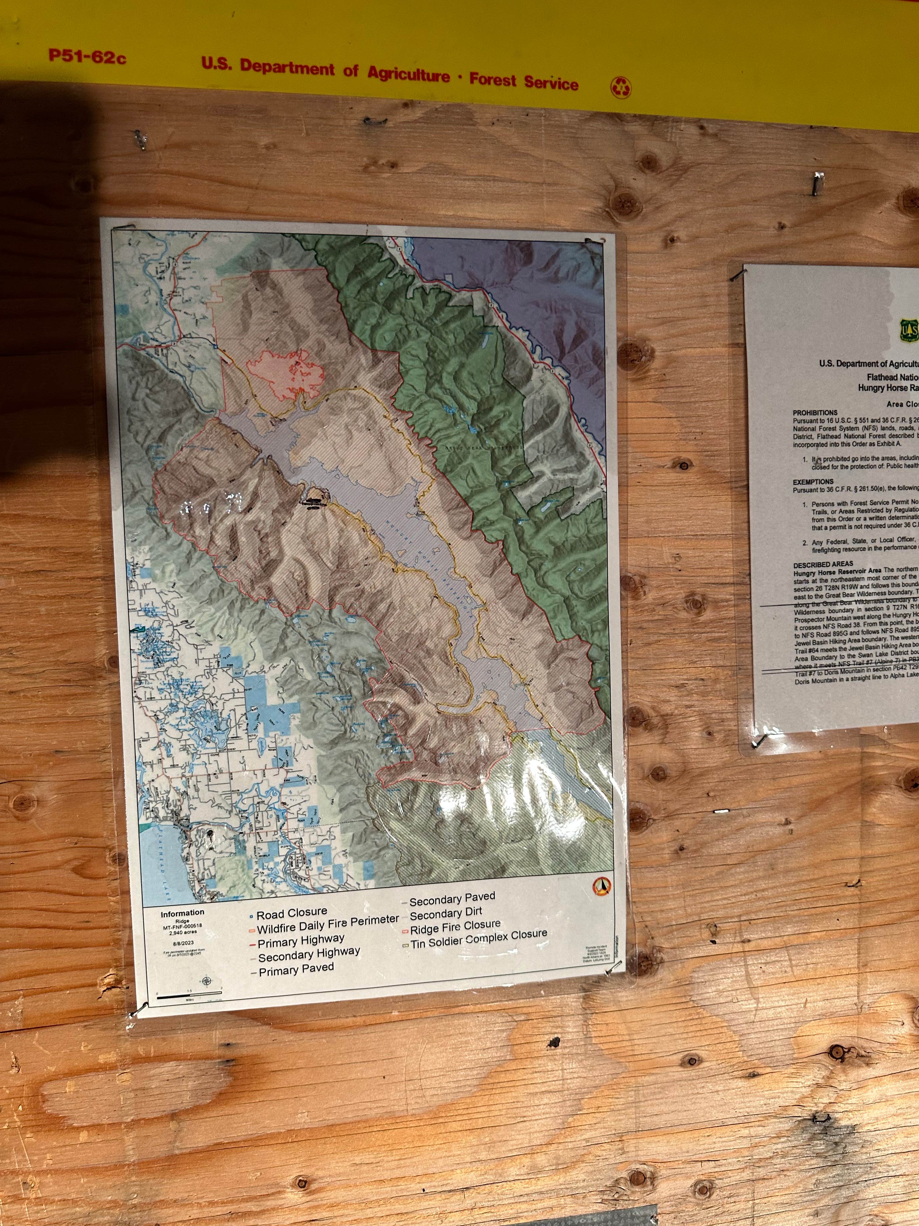 Camper-submitted photo at Hungry Horse Reservoir Dispersed near Columbia Falls, MT