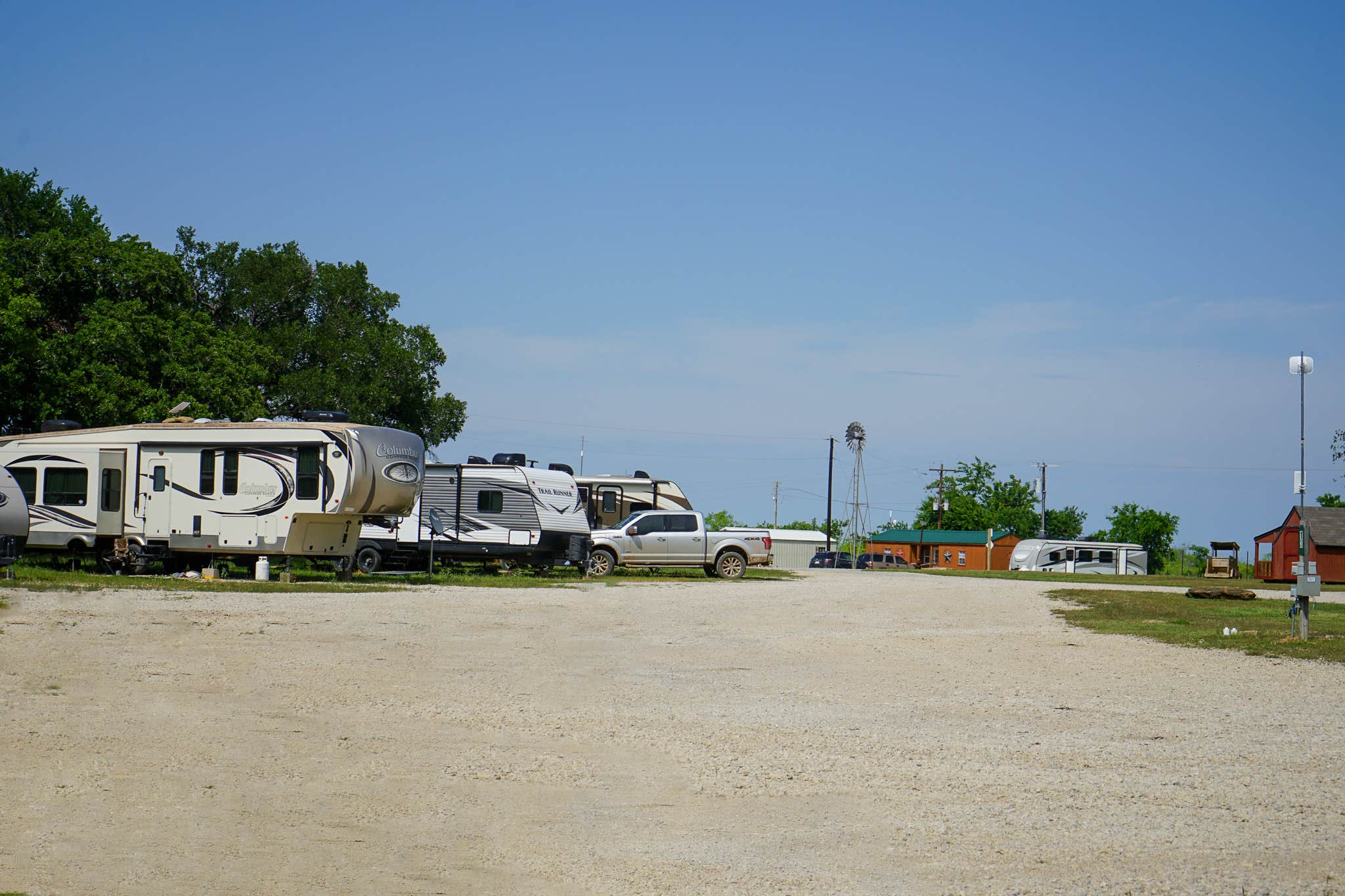 Samantha H.'s photo of rv camping at Hidden Lake RV Ranch near South Bend, TX