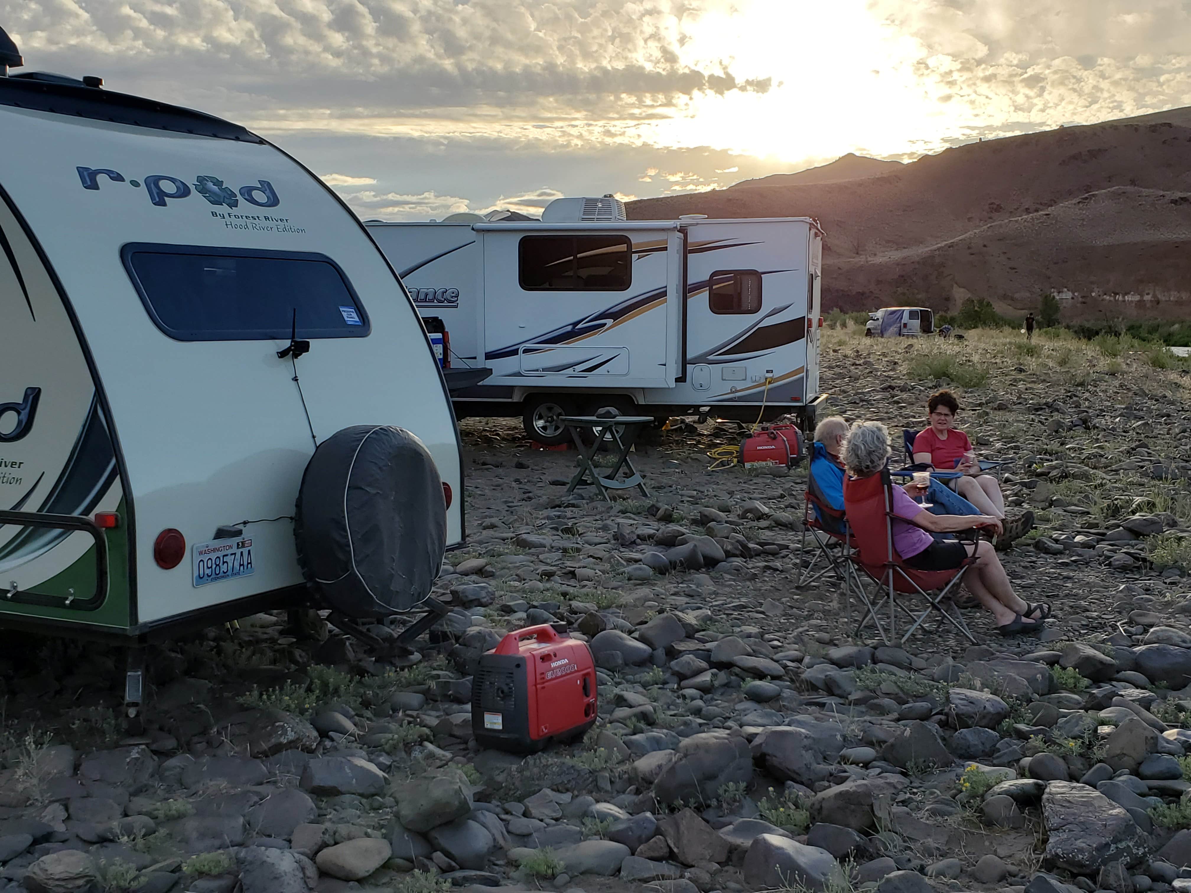 David P.'s photo of rv camping at BLM John Day River - Priest Hole near Fossil, OR