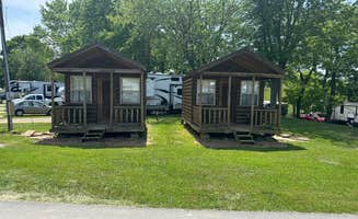 Stefan K.'s photo of a cabin at Candy Hill Campground near Ranson, WV
