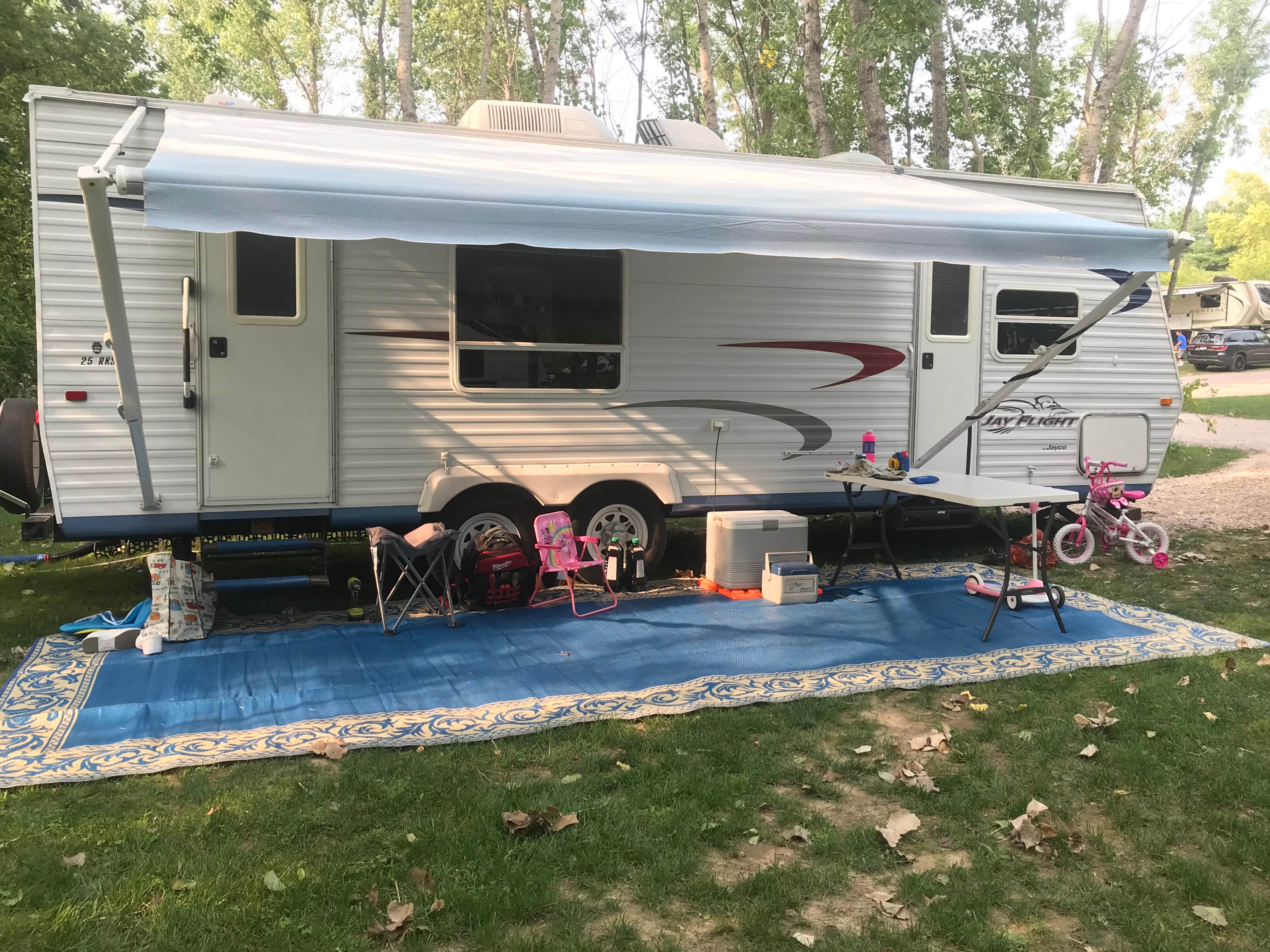 Tammi J.'s photo of rv camping at Skillet Creek Campground near Sauk City, WI