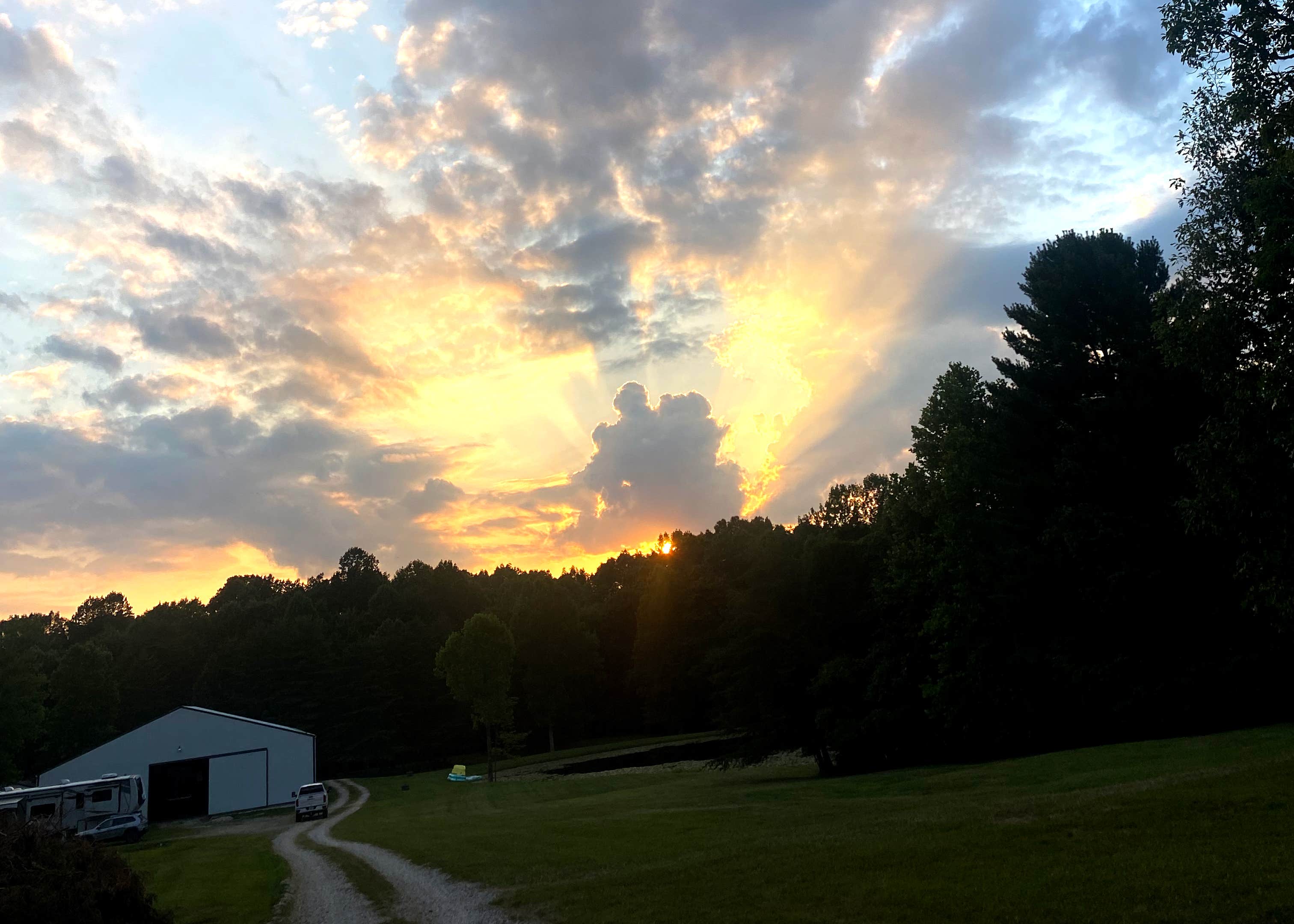 Camper-submitted photo at Nighthawk Forest near Paoli, IN
