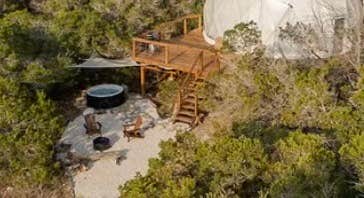 Camper-submitted photo at Dome Haus Glamping near Castroville, TX