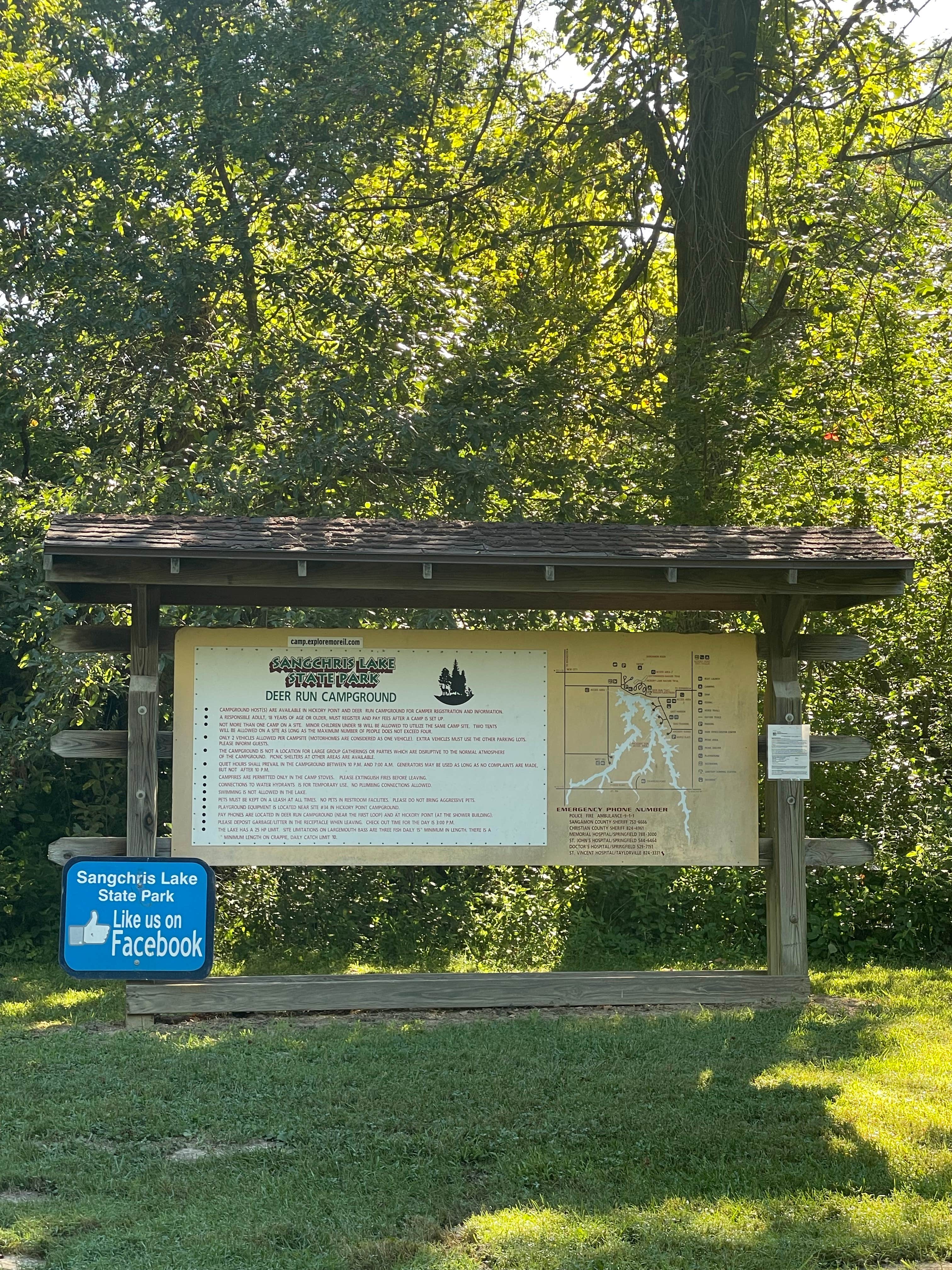 Camper-submitted photo at Deer Run Campground — Sangchris Lake State Park near Taylorville, IL