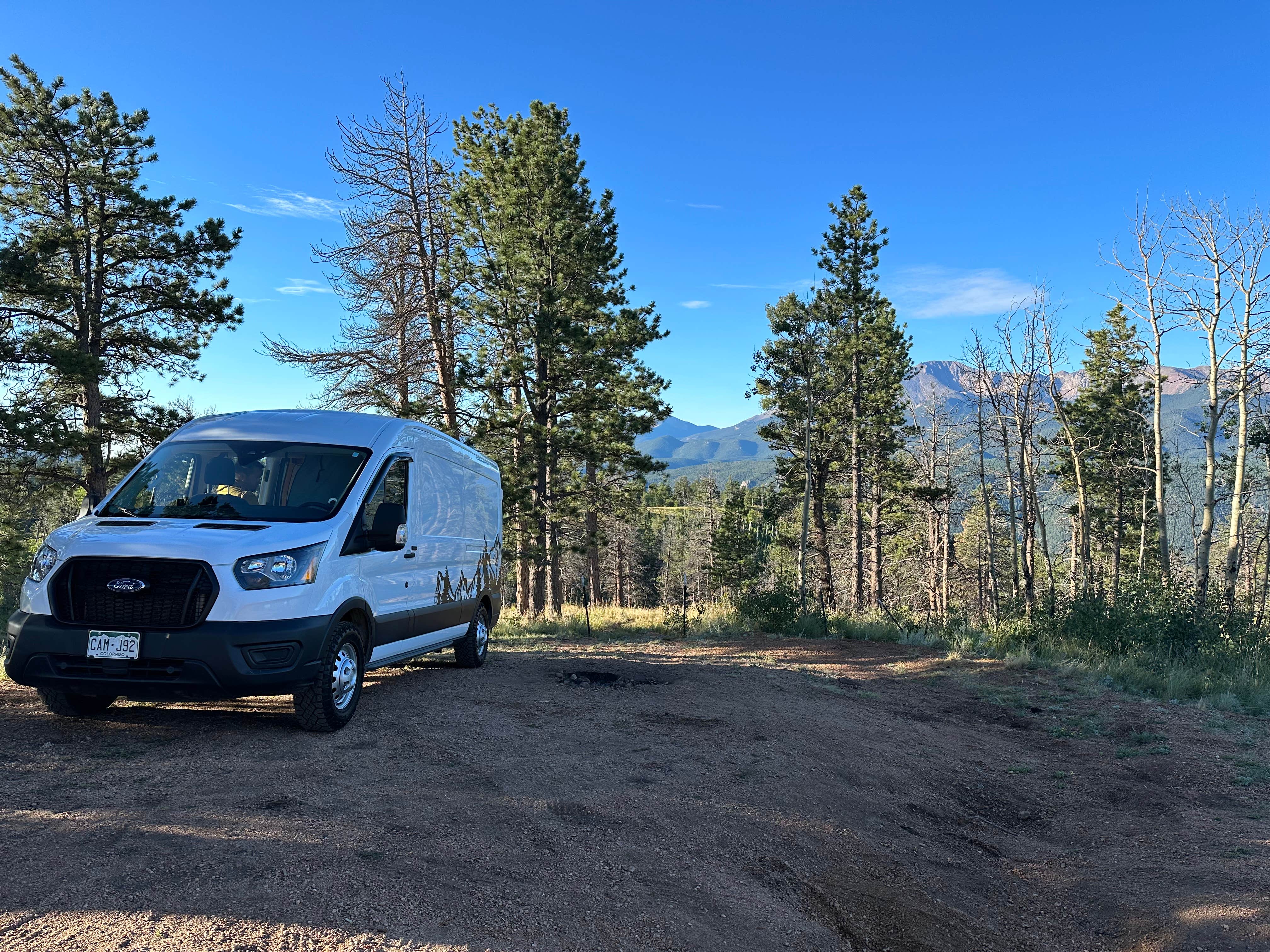 Camper submitted image from Rampart Range Area Dispersed Campsite - 3