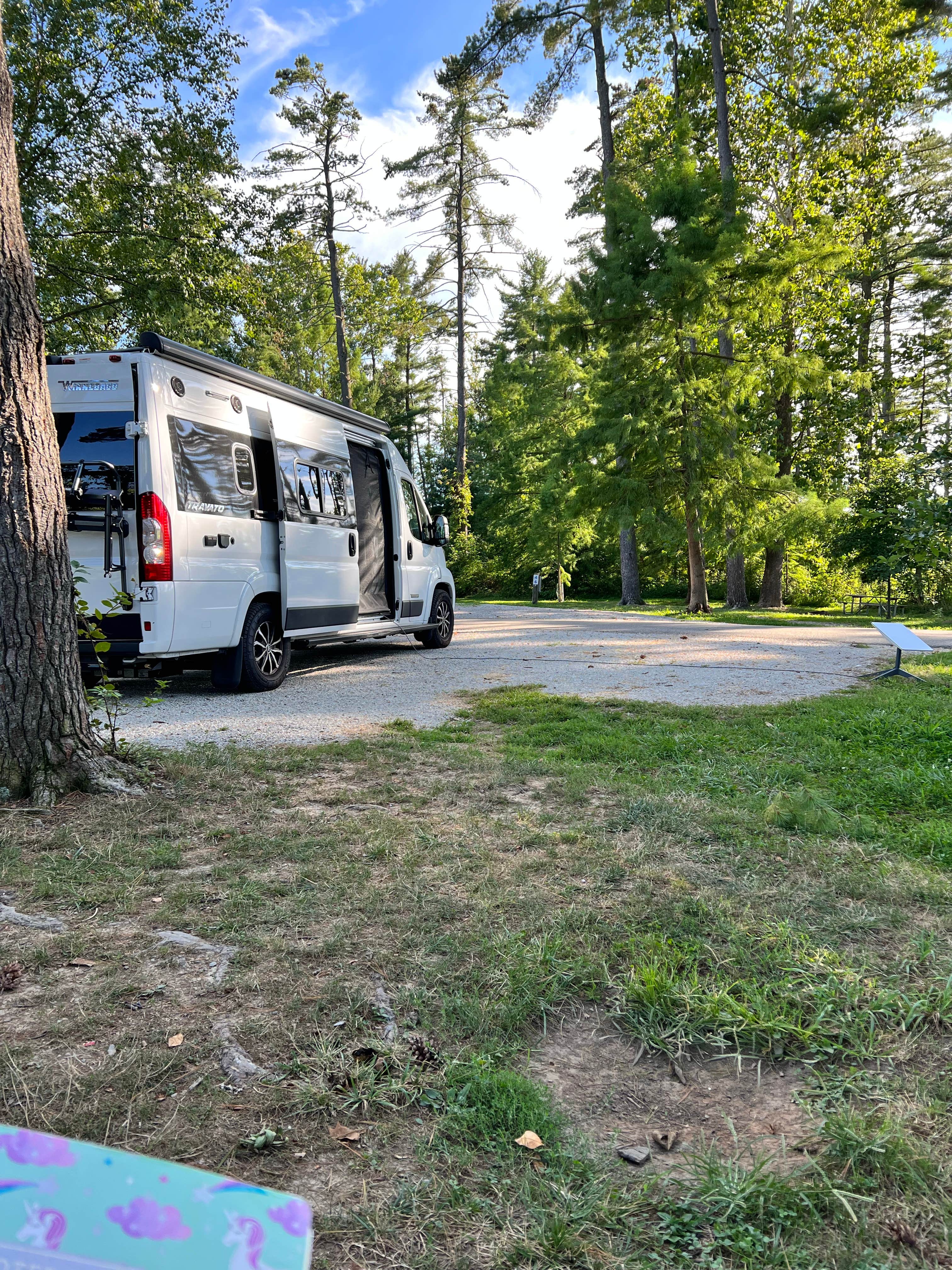 Tamar's photo of rv camping at Winton Woods Campground Hamilton County Park near Franklin, OH
