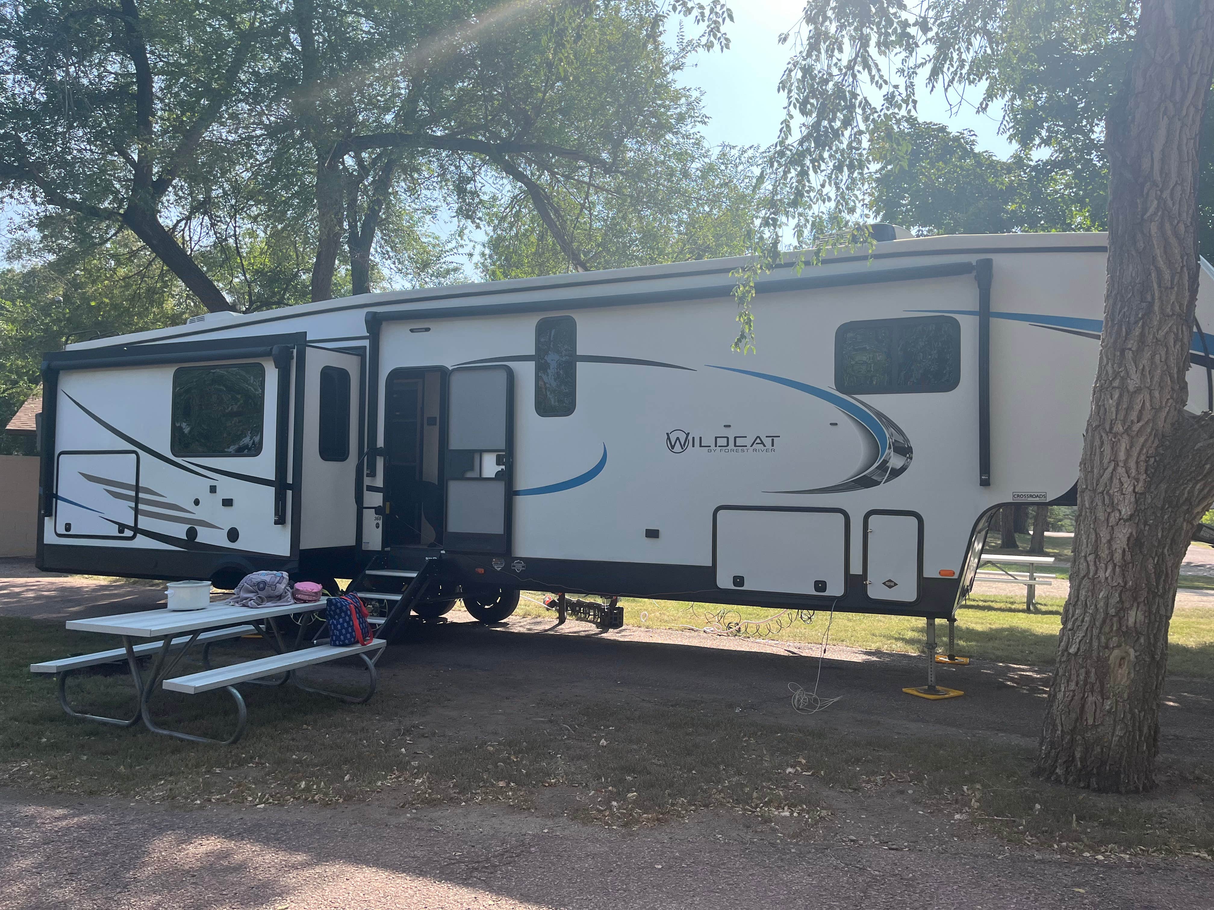 Stephanie H.'s photo of rv camping at Lake Mitchell Campground near Canistota, SD