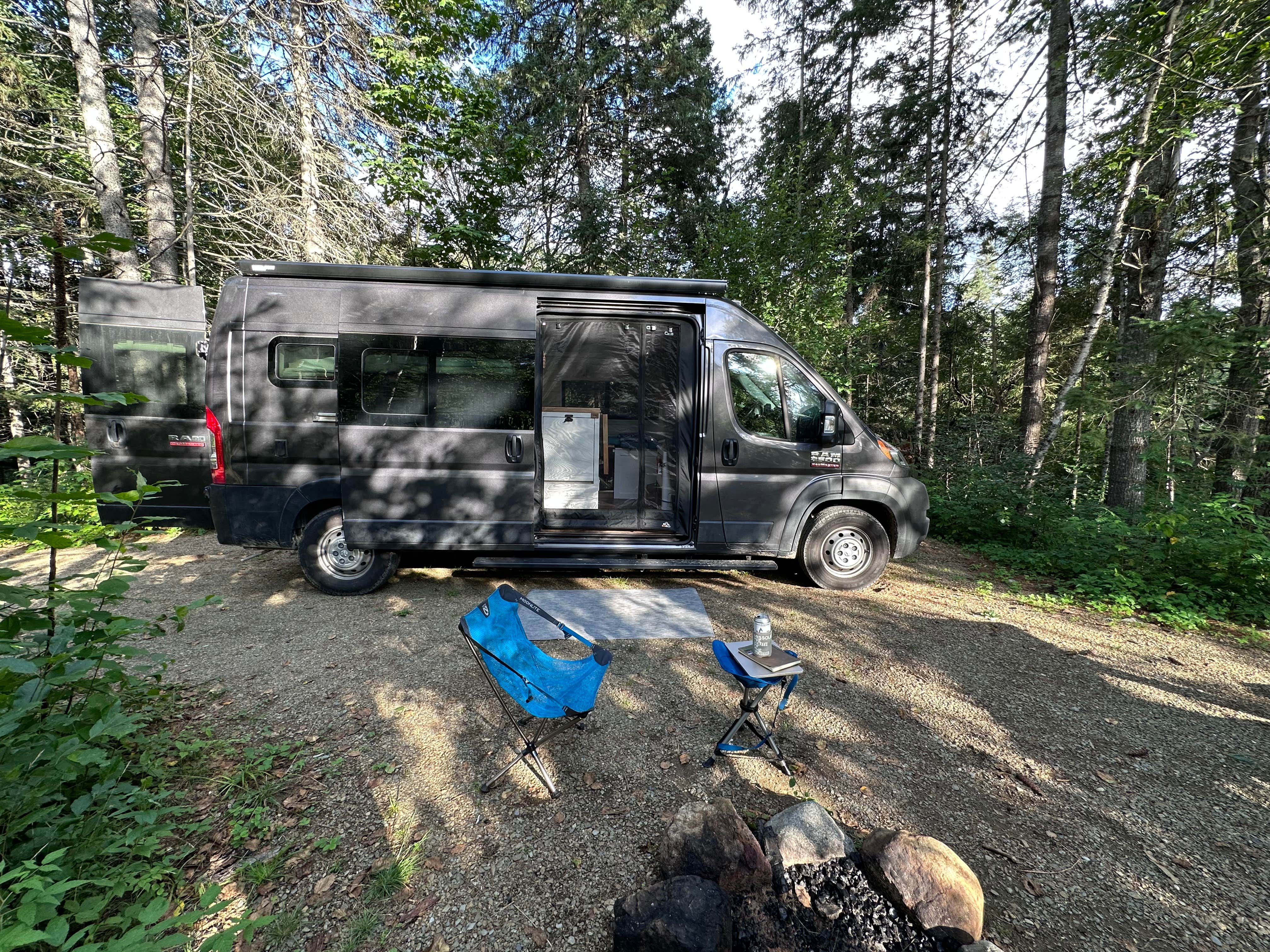 Rhonda D.'s photo of rv camping at Mountain View Motel & Campground near Caratunk, ME