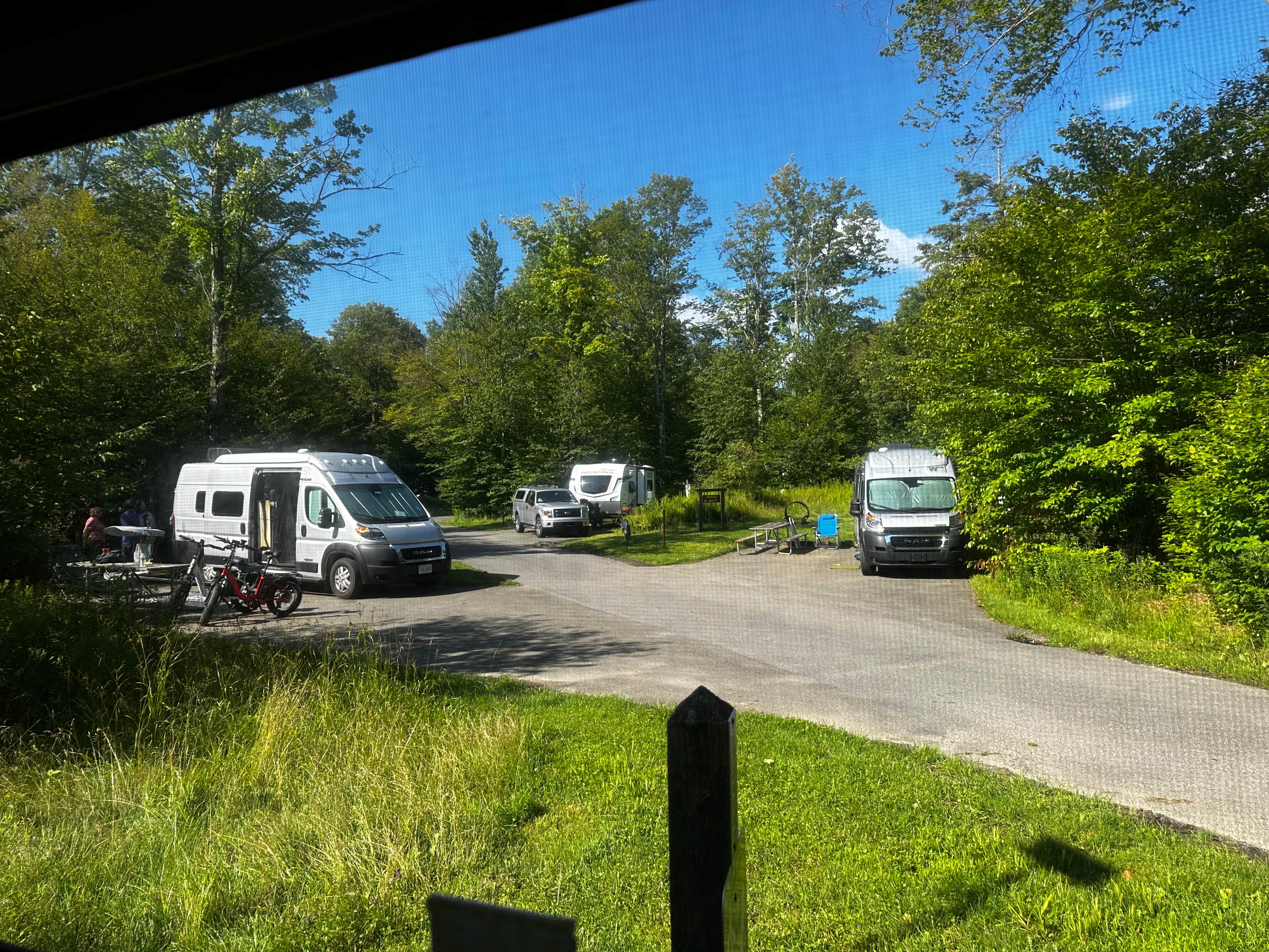 Joe M.'s photo of rv camping at Pickerel Point Campground — Promised Land State Park near Waverly, PA