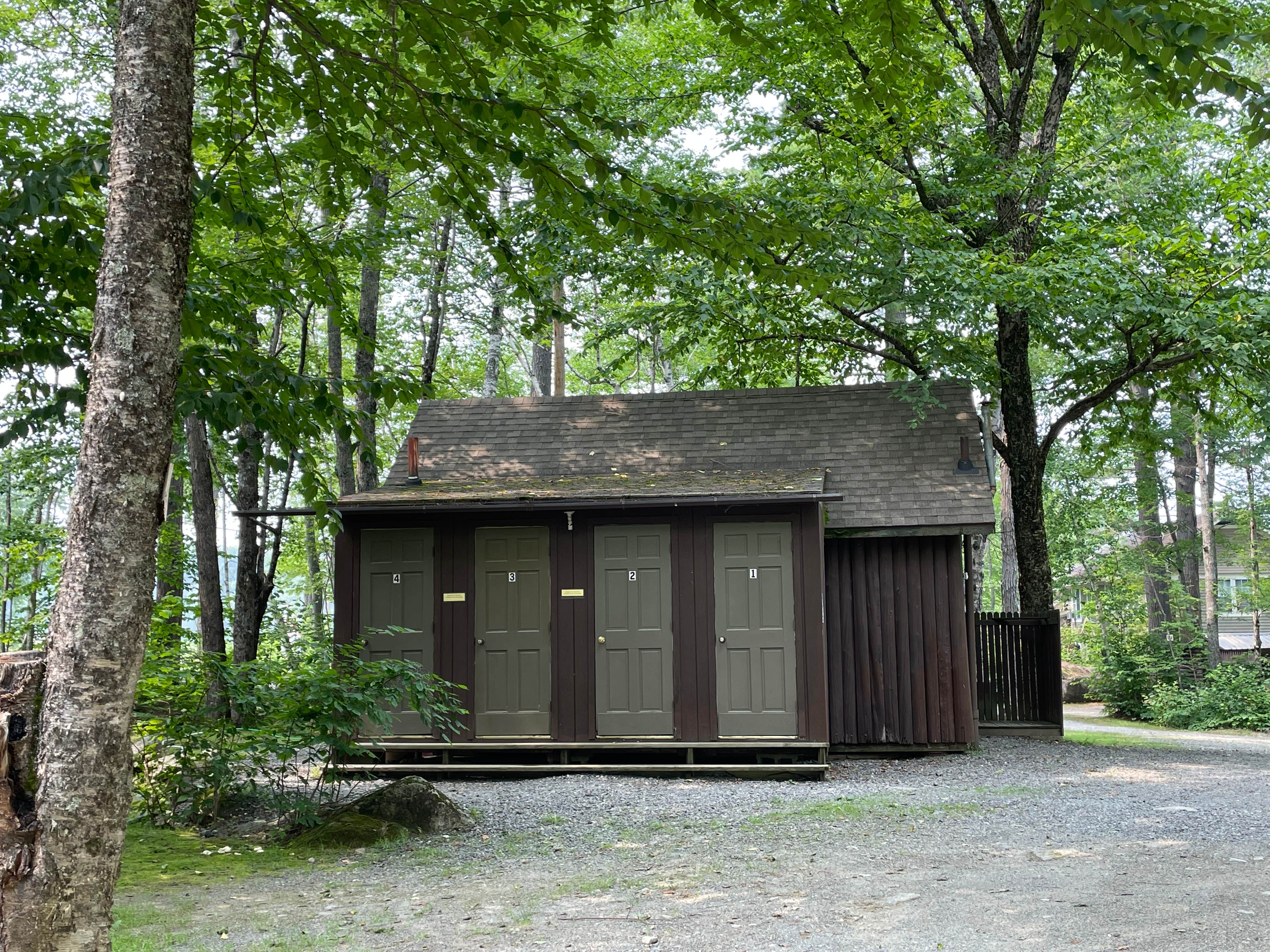 B M.'s photo of glamping accommodations at Big Moose Inn Cabins and Campground near Medford, ME