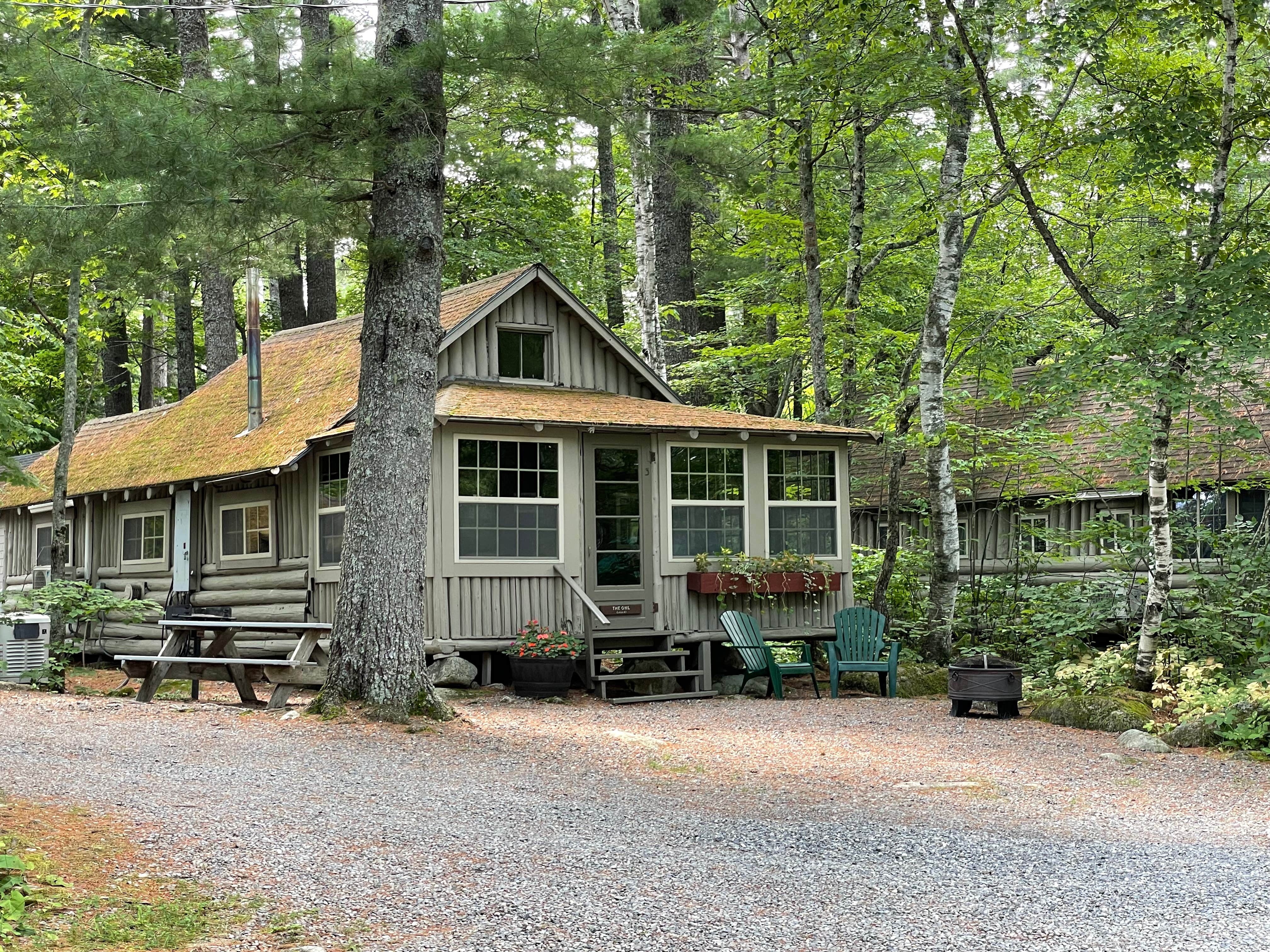 B M.'s photo of glamping accommodations at Big Moose Inn Cabins and Campground near Alton, ME