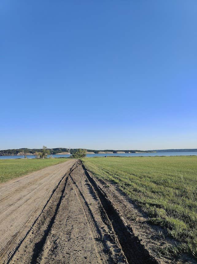 Grace D.'s photo of a dispersed camping area at Oacoma Flatts near Chamberlain, SD