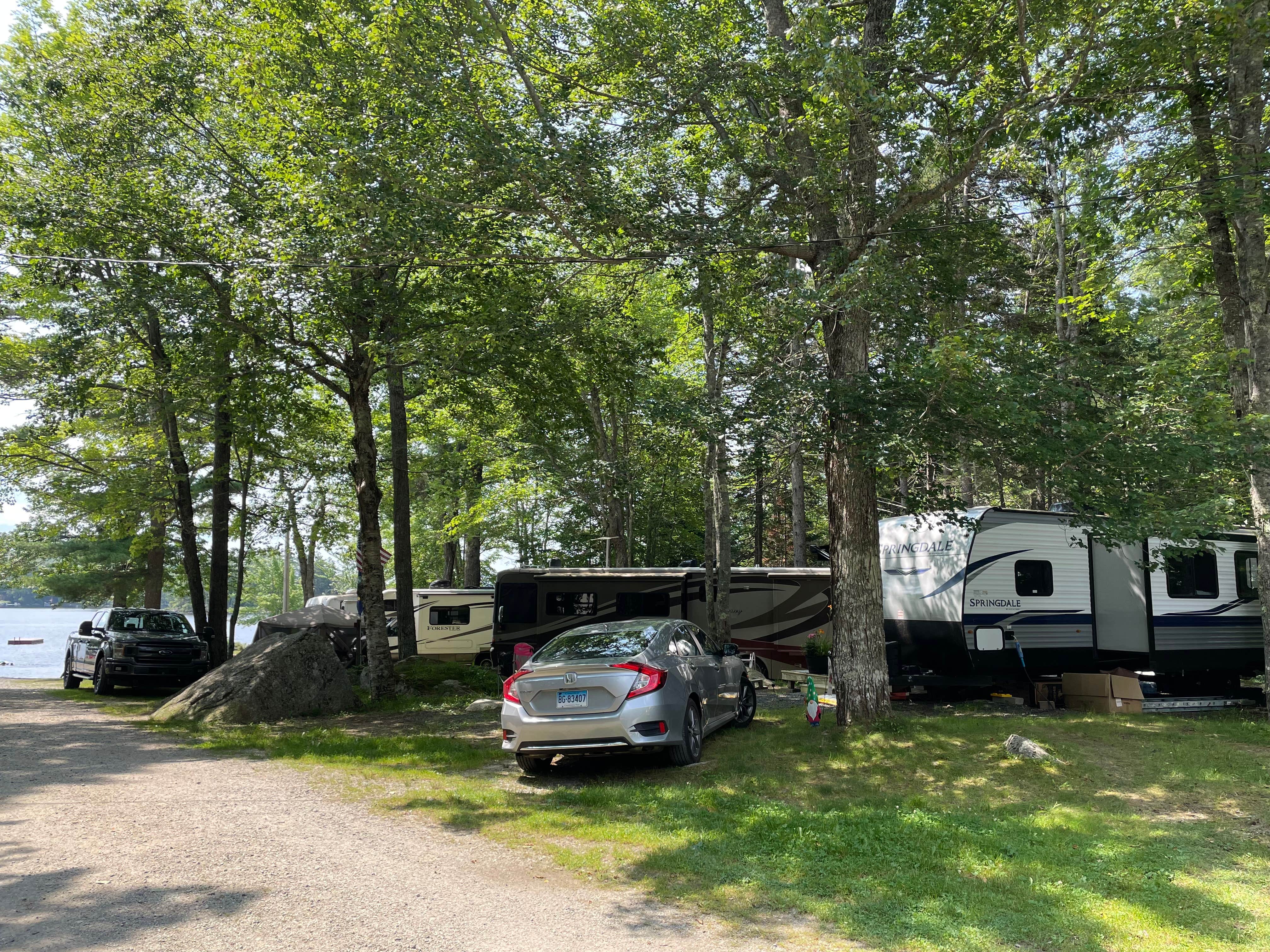 Camper-submitted photo at Branch Lake Camping area near Holden, ME