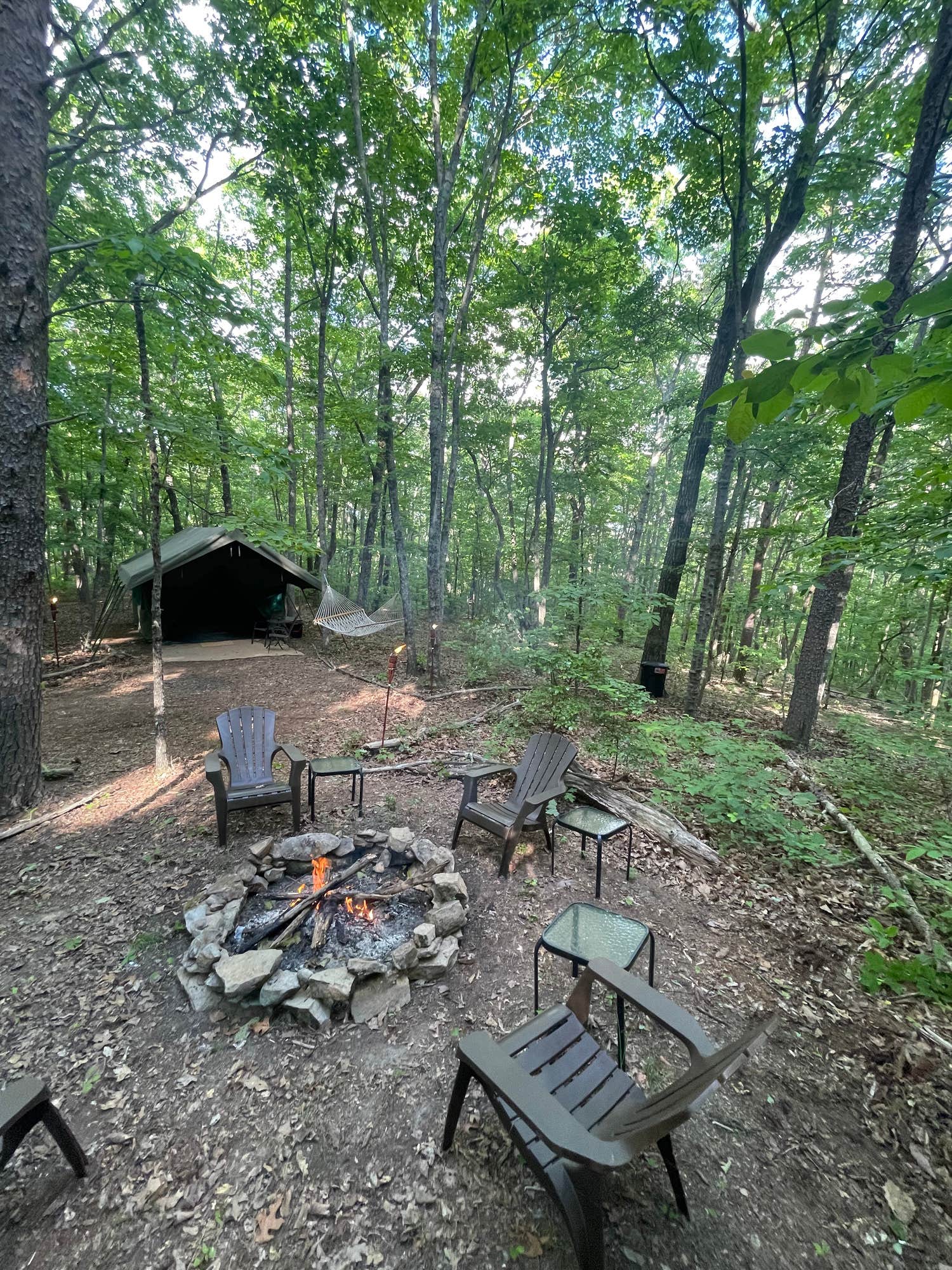The Dyrt's photo of glamping accommodations at Wanderland Campground near Rising Fawn, GA
