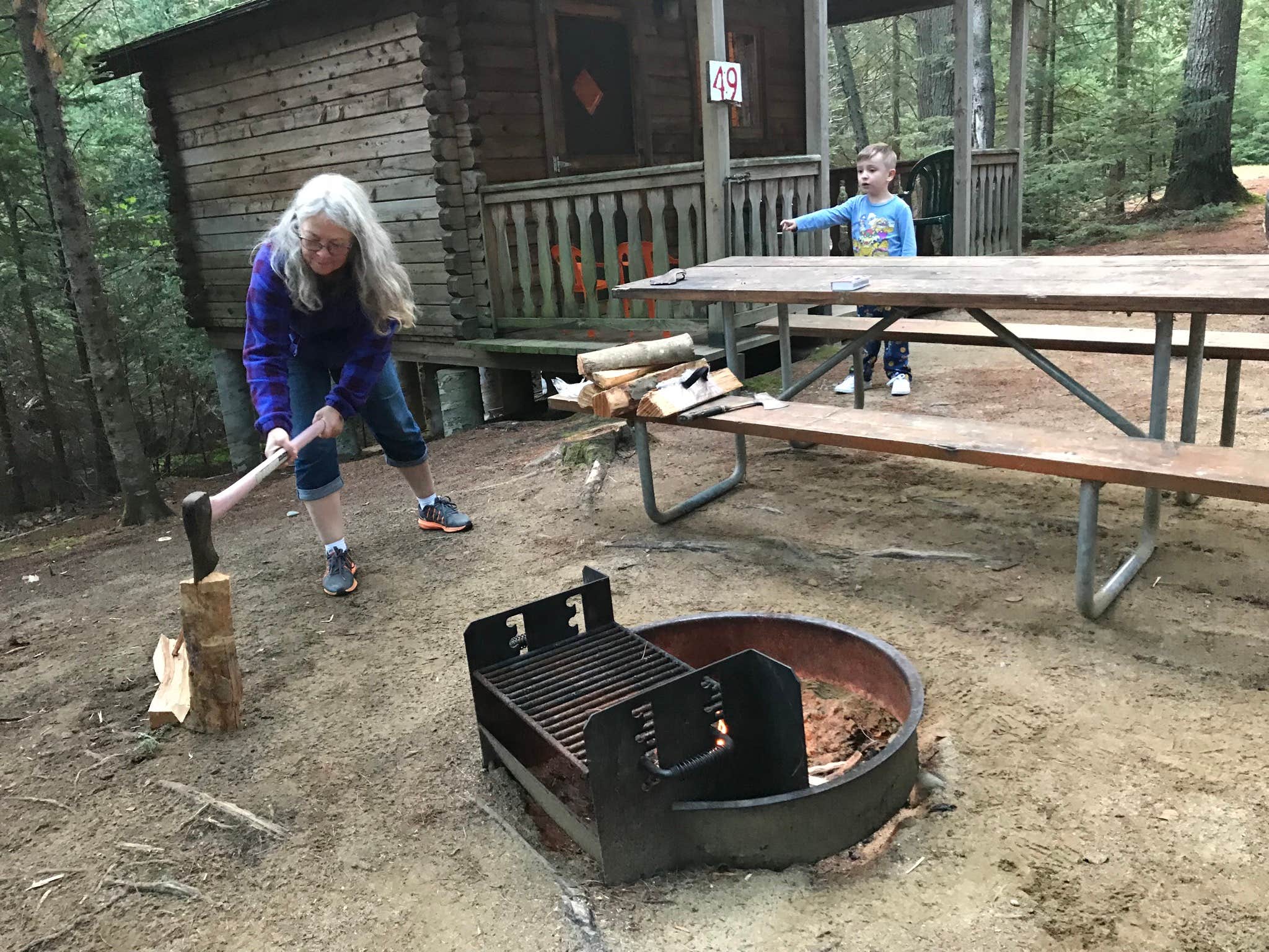 Camper-submitted photo at Beech Hill Campground and Cabins near Twin Mountain, NH