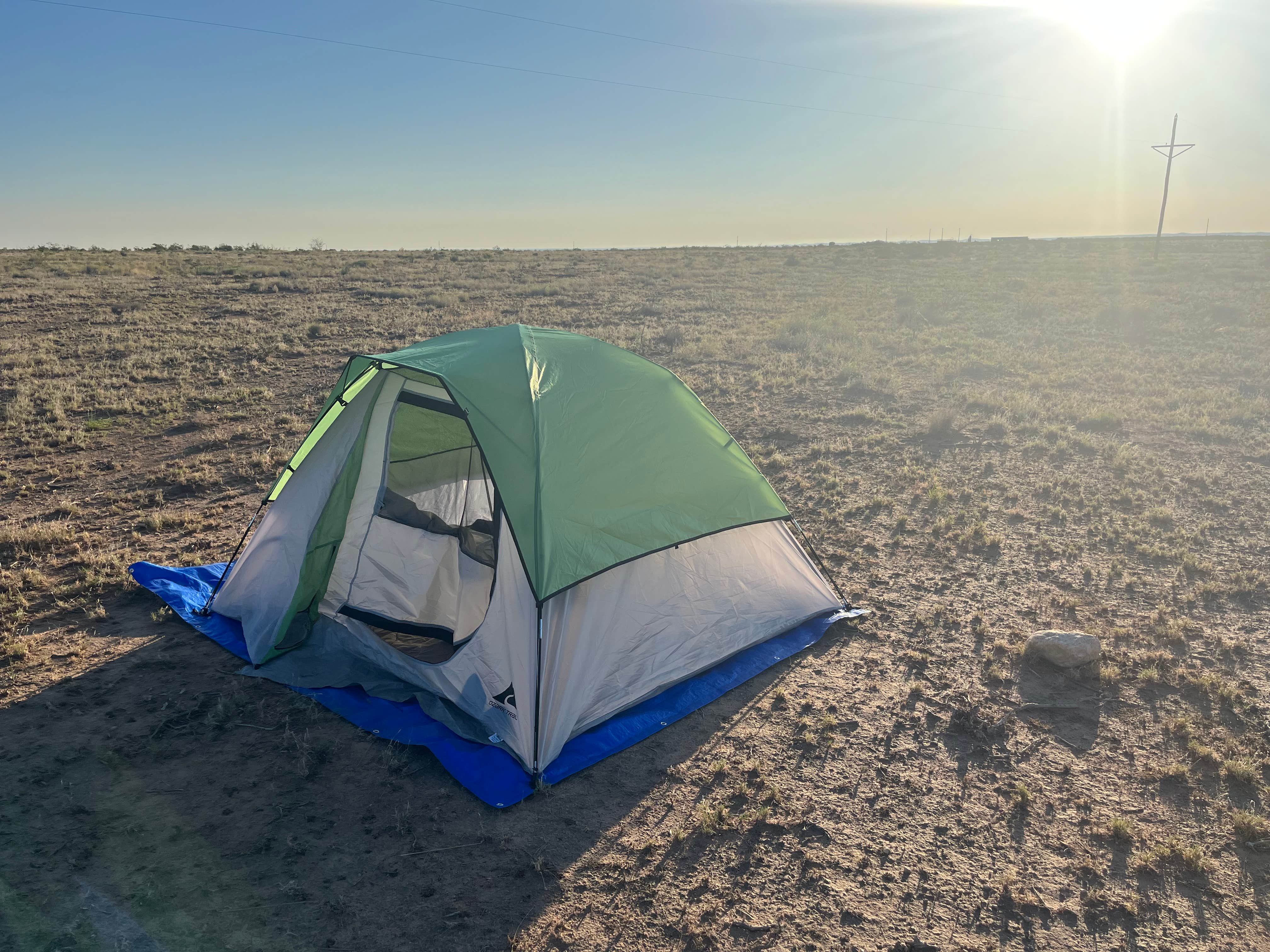 Camper submitted image from Carlsbad Caverns Dispersed - 1