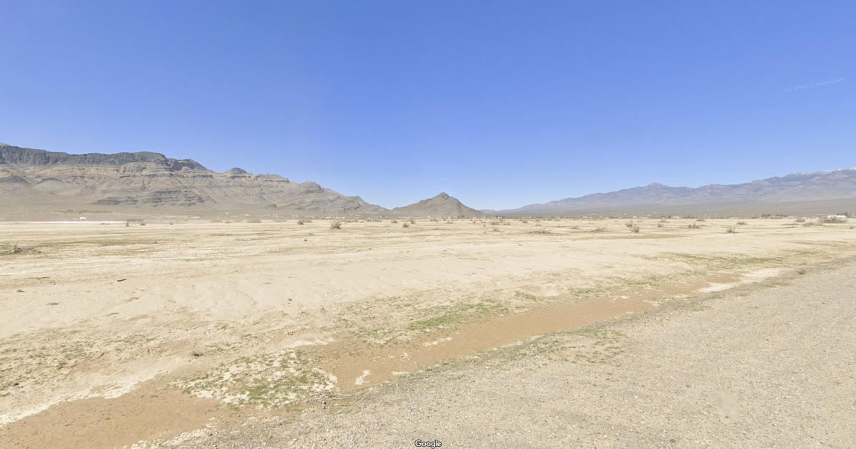 Pahrump Land in the middle of Mojave Desert
