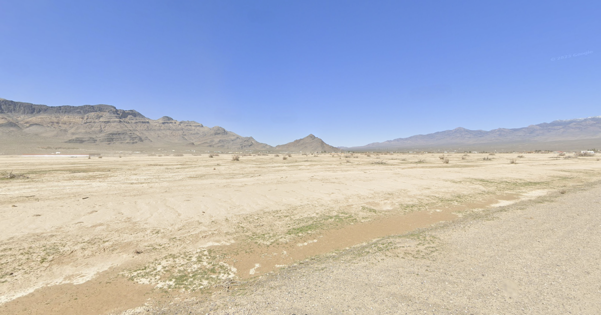 Pahrump Land in the middle of Mojave Desert