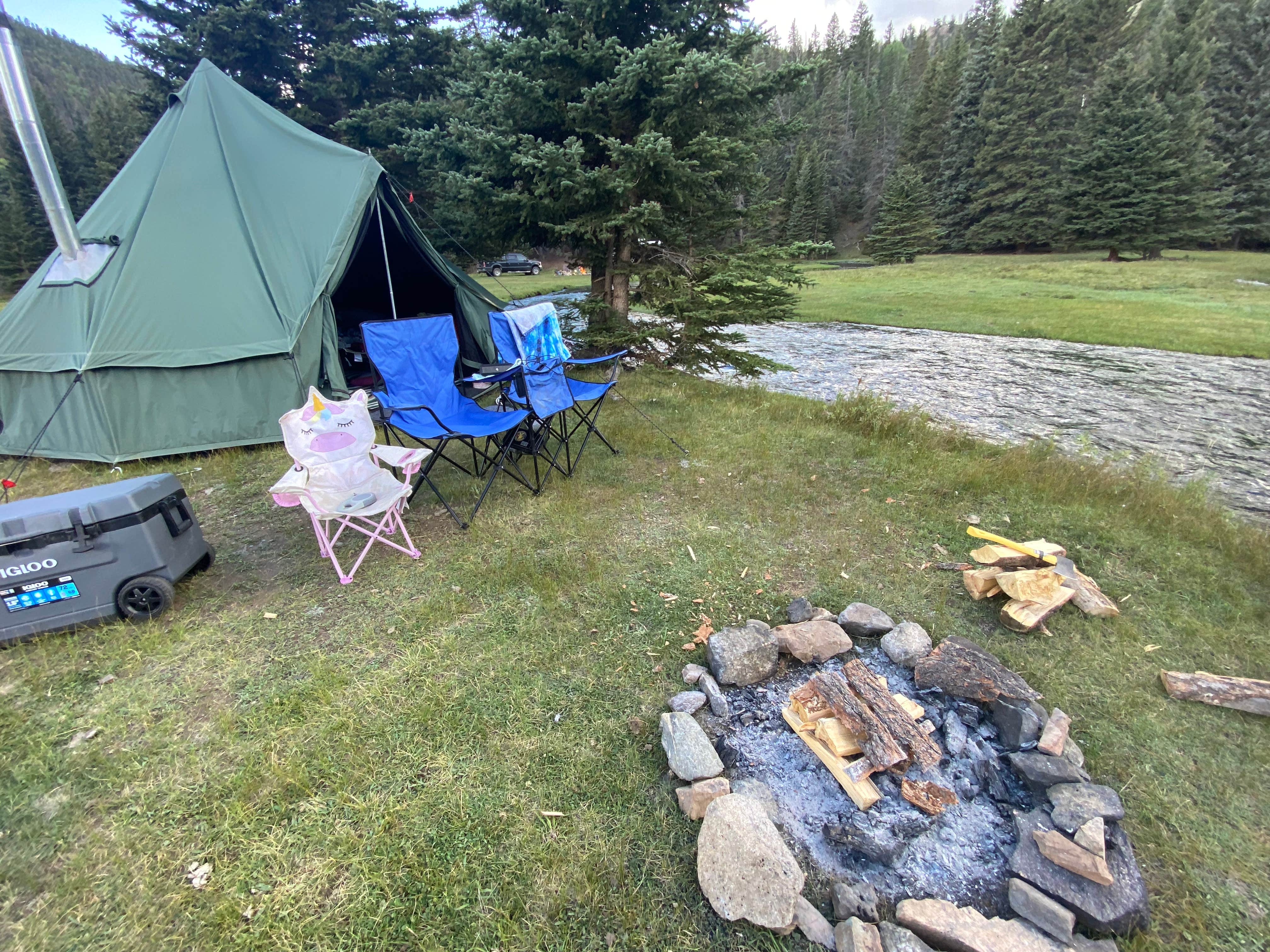 Camper-submitted photo at Rio Costilla Park near Arroyo Seco, NM