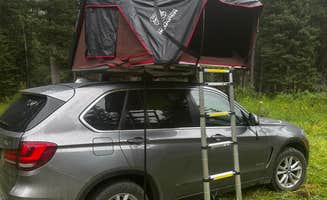 Mitchell W.'s photo of tent camping at East Boulder Campground near Pray, MT
