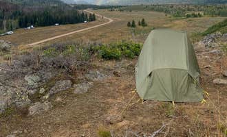 Camping near Buffalo Pass Dispersed: Elk River Dispersed, Clark, Colorado