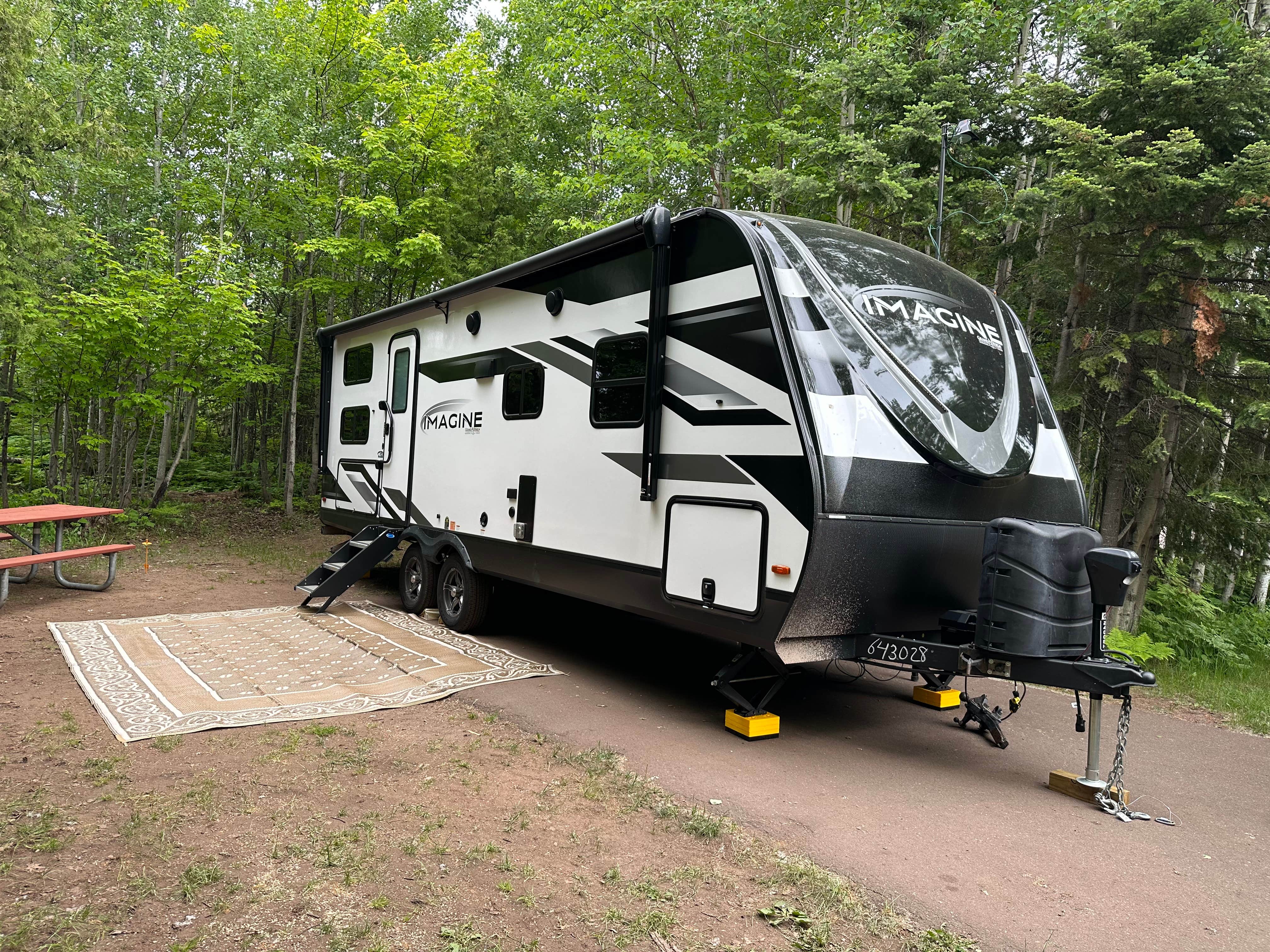 Doug L.'s photo of rv camping at Fort Wilkins Historic State Park Campground near Ahmeek, MI