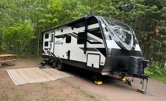 Doug L.'s photo of rv camping at Fort Wilkins Historic State Park Campground near Ahmeek, MI