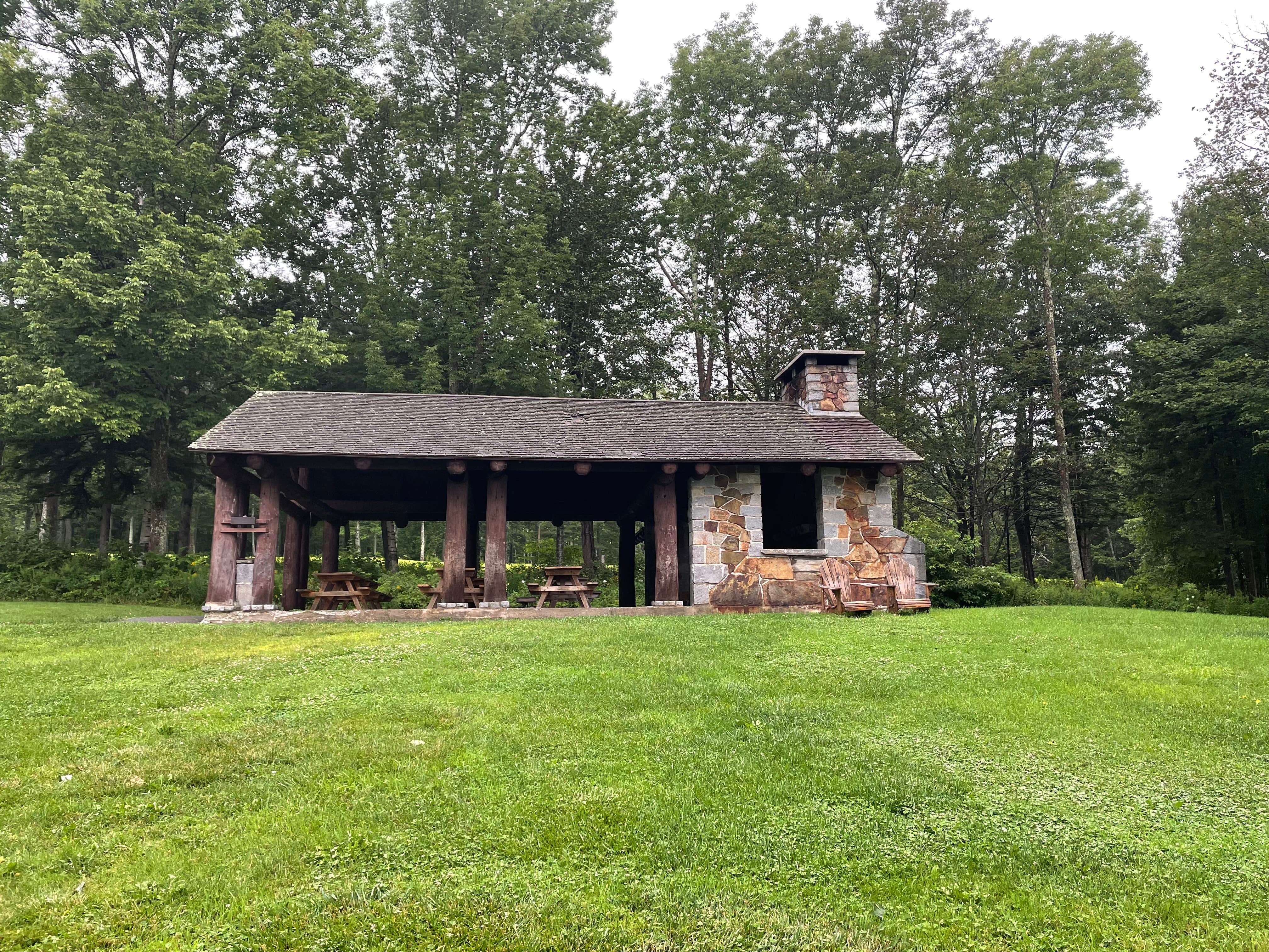 B M.'s photo of glamping accommodations at Camden Hills State Park Campground near Alna, ME