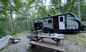 B M.'s photo of rv camping at Camden Hills State Park Campground near Liberty, ME