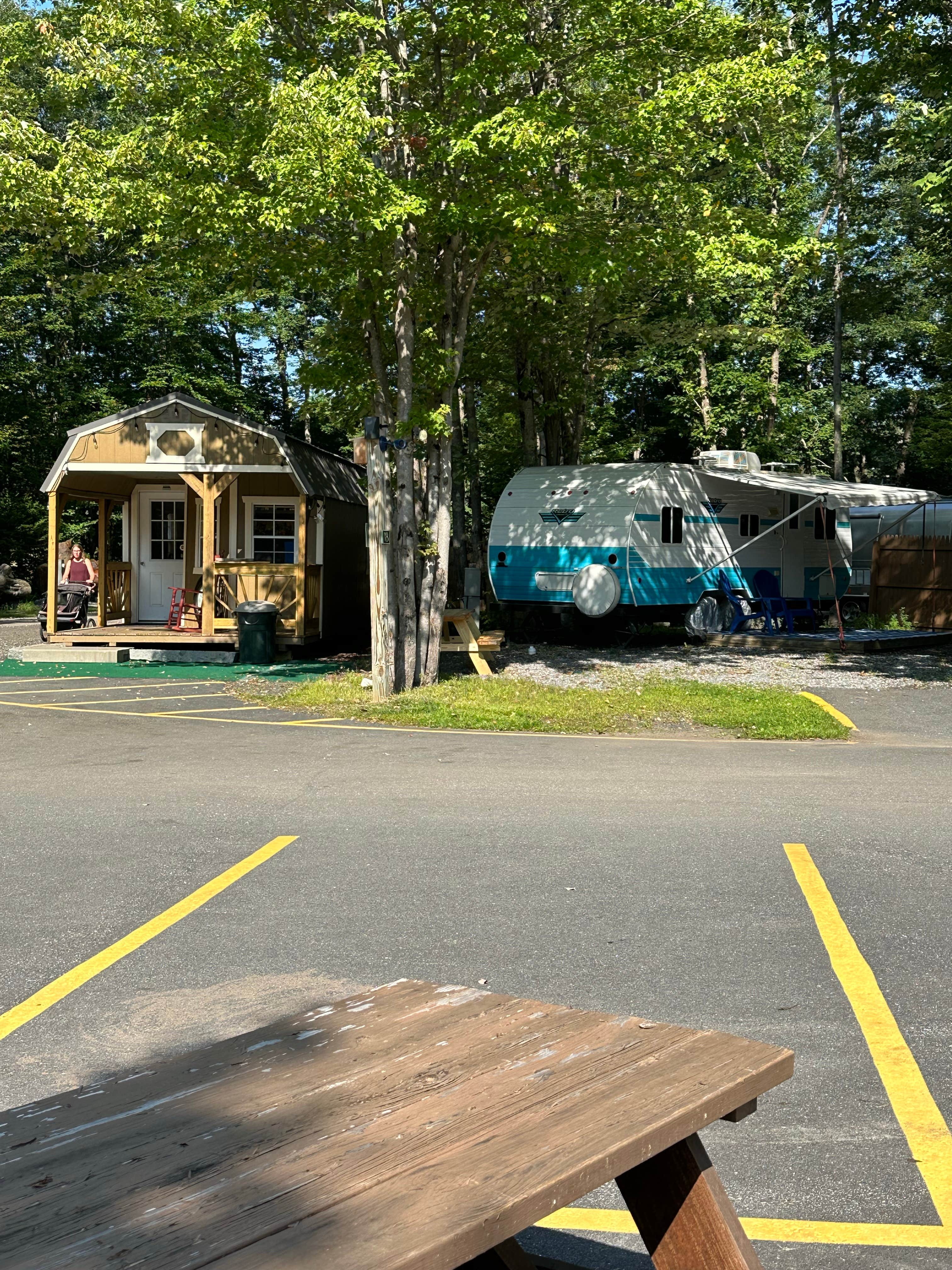 Iris A.'s photo of rv camping at Cedar Haven Campground near Auburn, ME