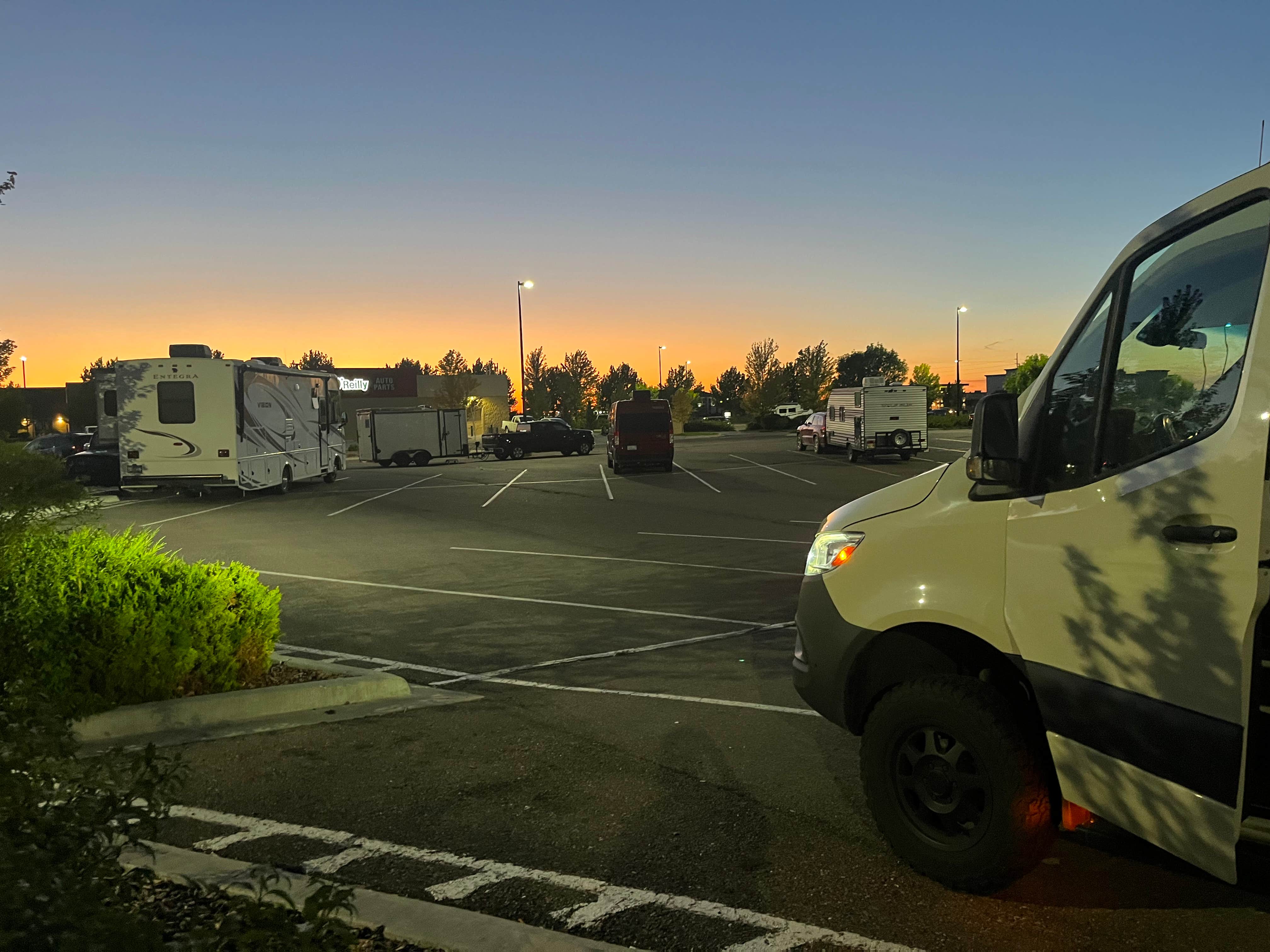 Kevin L.'s photo of rv camping at Walmart — Twin Falls Supercenter near Kimberly, ID