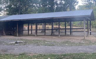 Jason G.'s photo of camping with a horse at Fort Valley Ranch near New Market, VA