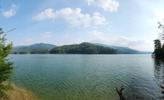 George S.'s photo of a dispersed camping area at Clifford Island near West Jefferson, NC